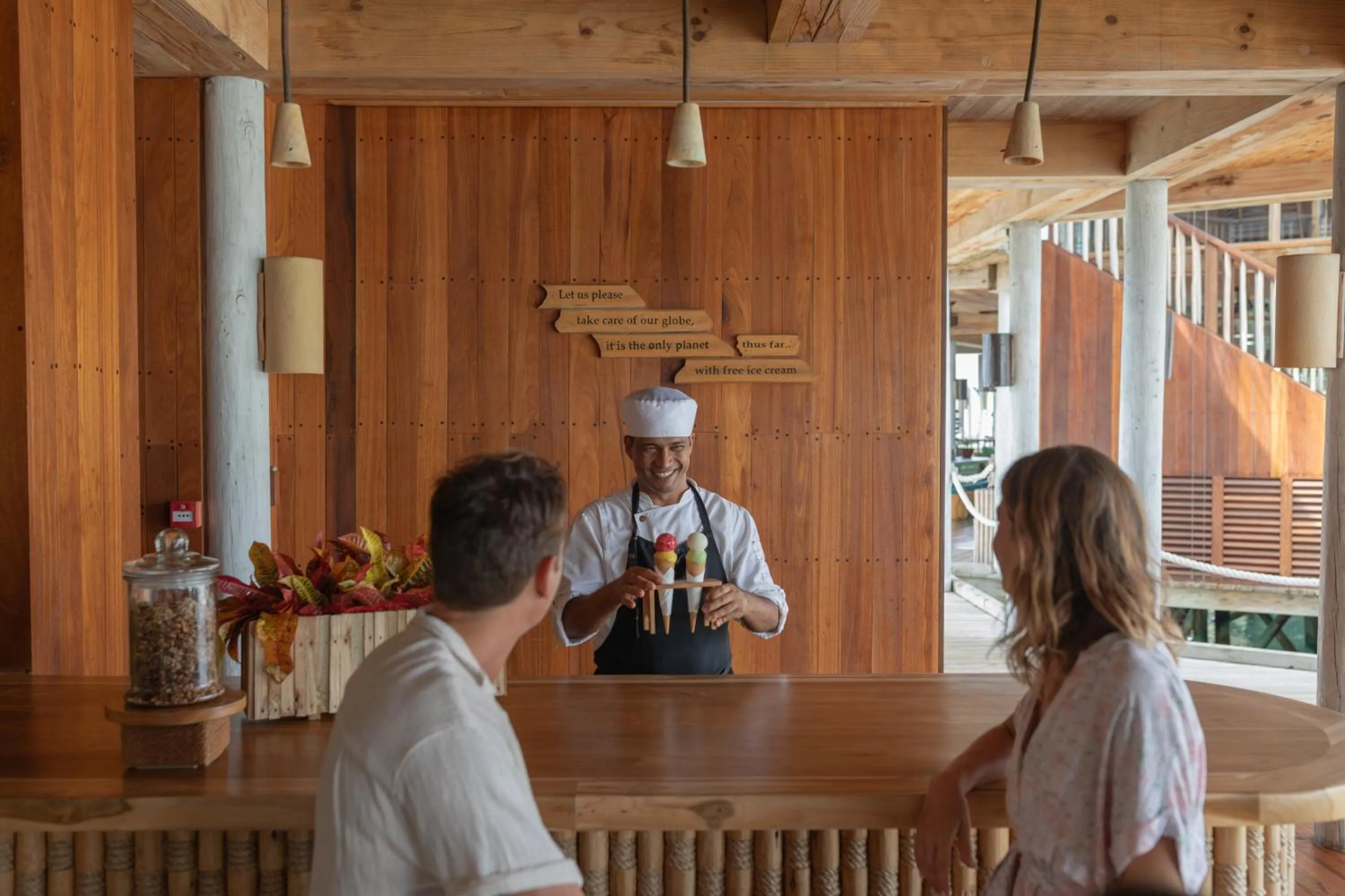 Food and drinks in Six Senses Laamu