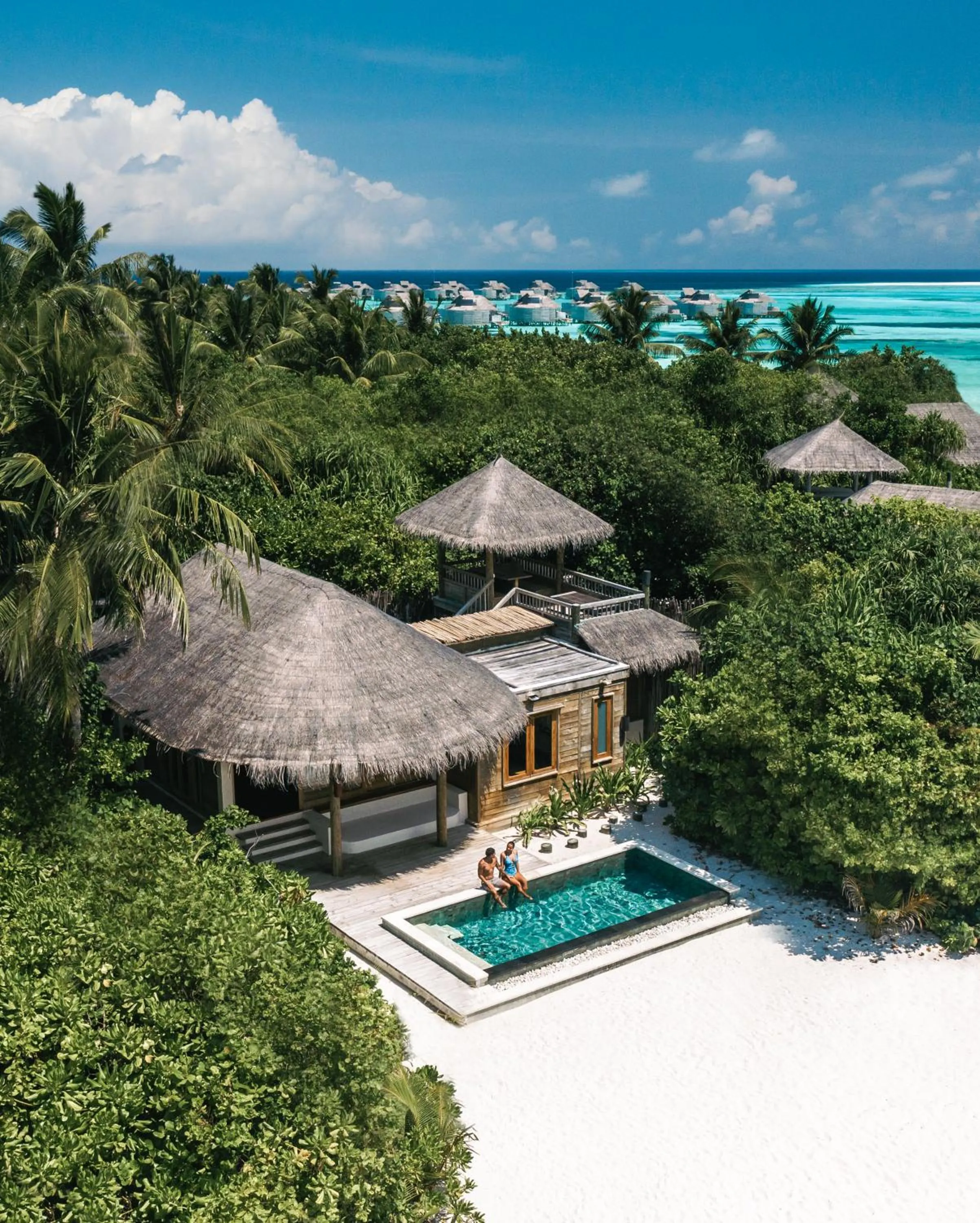 Property building in Six Senses Laamu