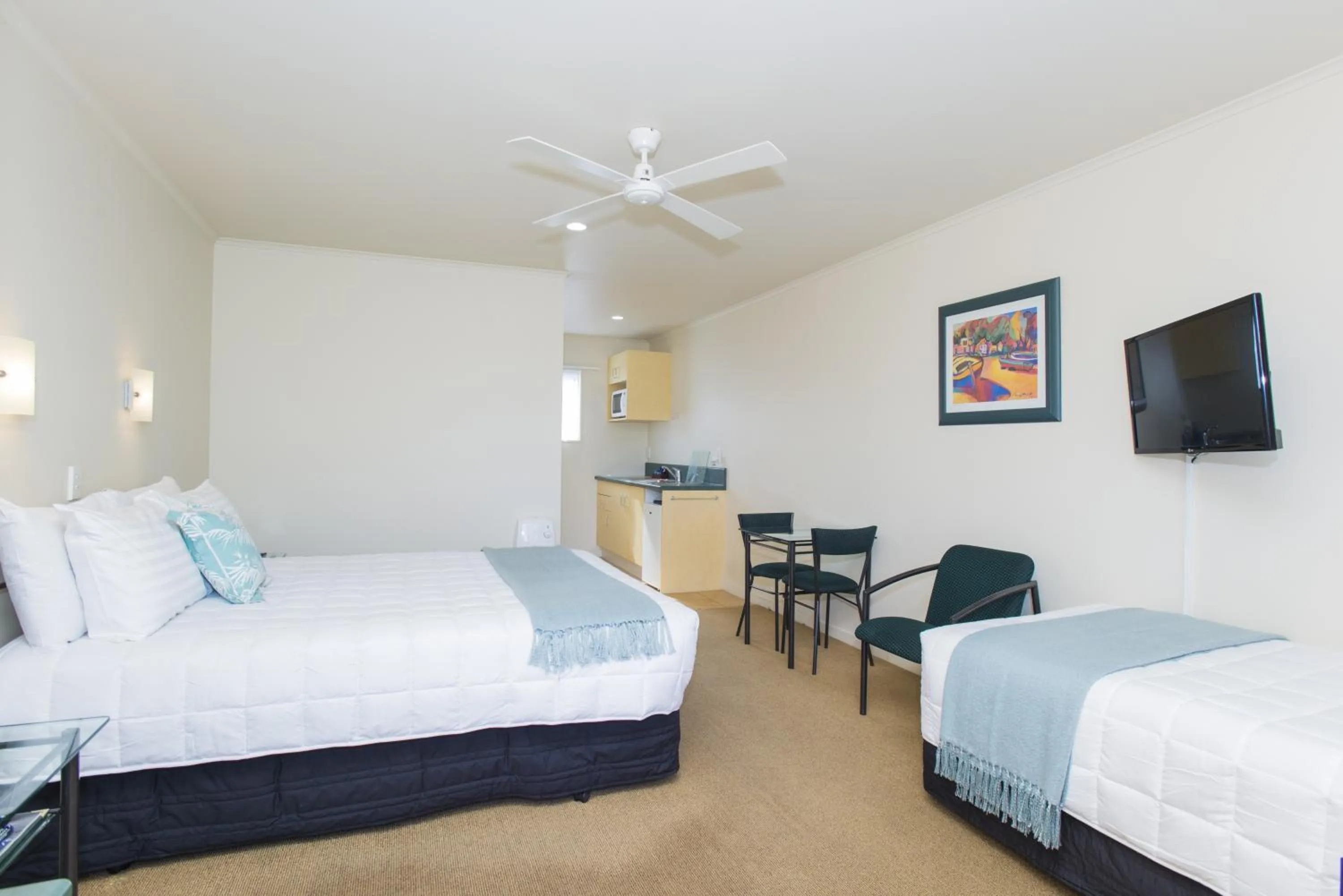 Bed in Alfresco Motor Lodge