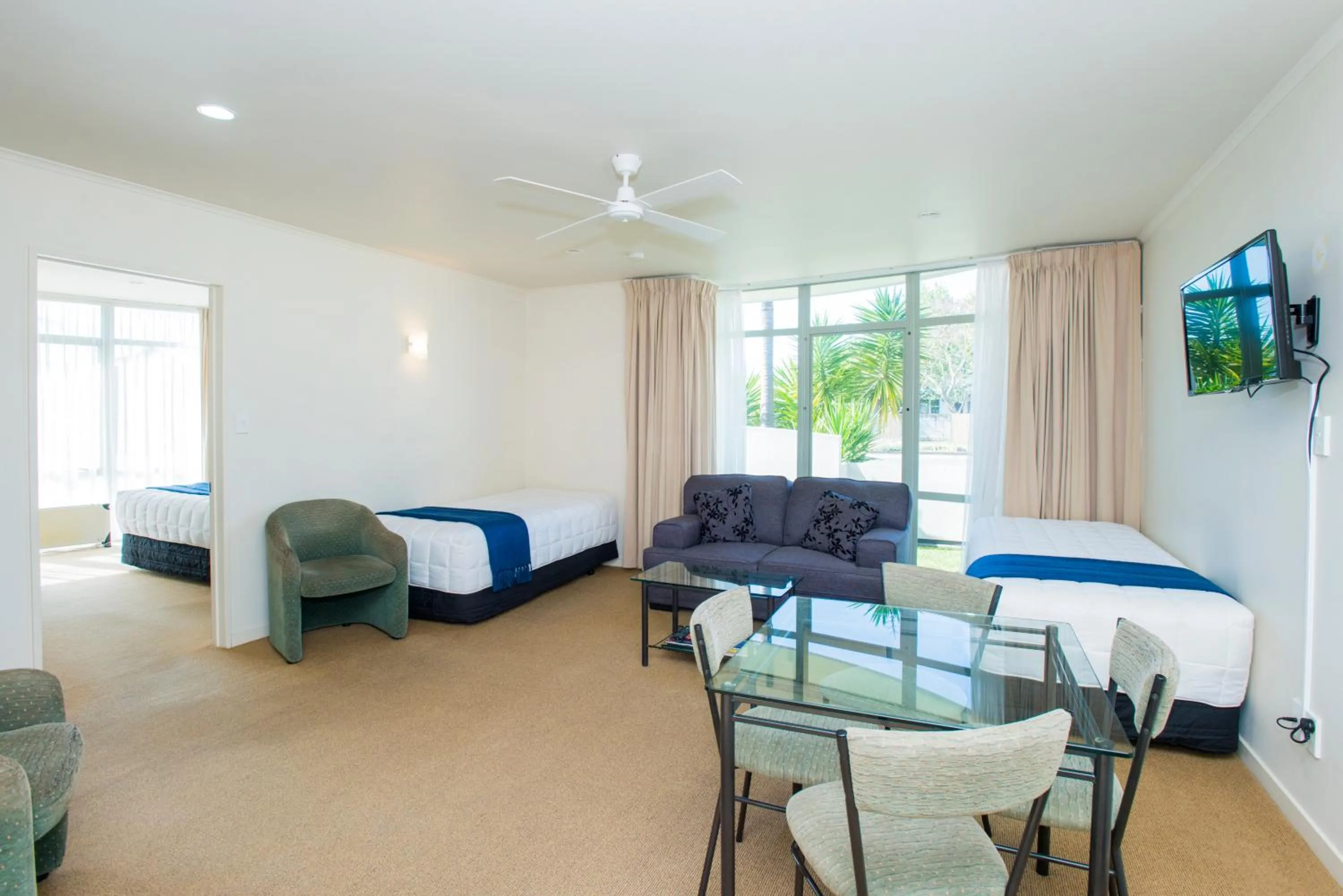 Living room in Alfresco Motor Lodge