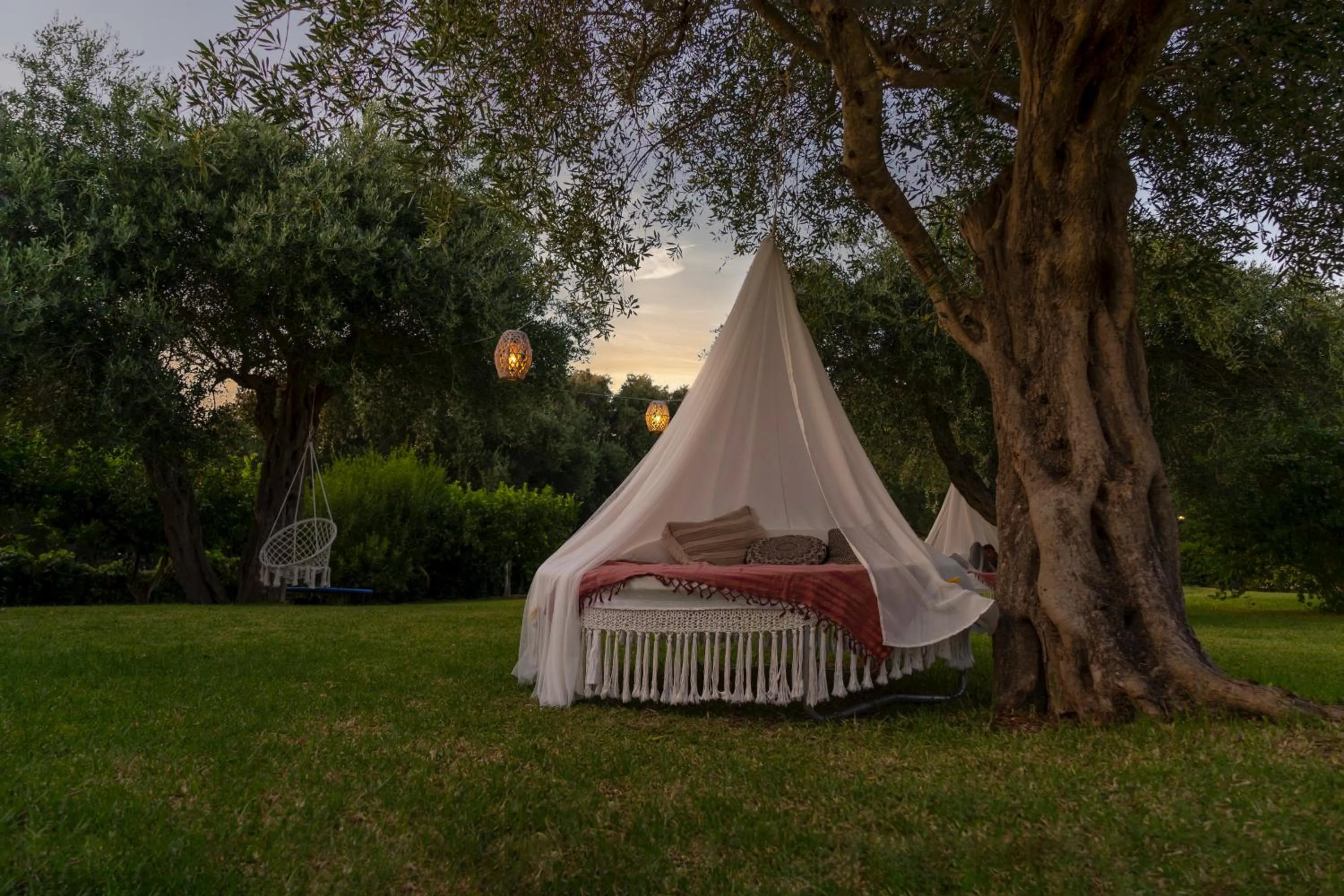 Garden in Nefeli Hotel