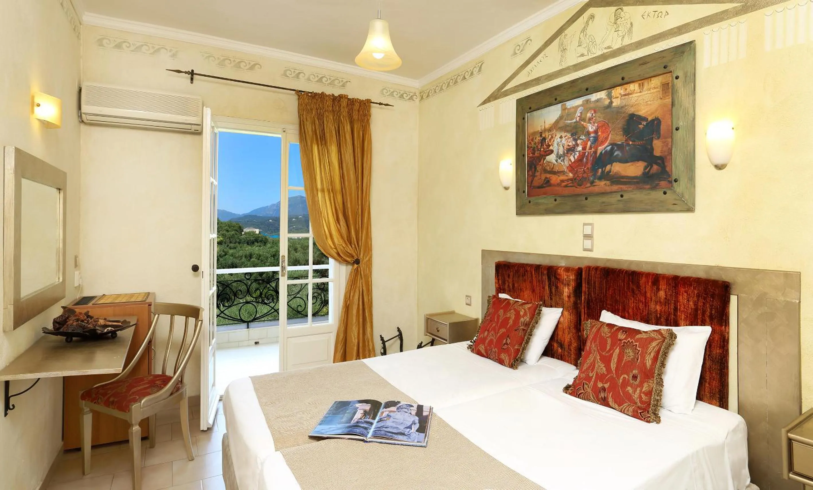 Photo of the whole room, Bed in Nefeli Hotel