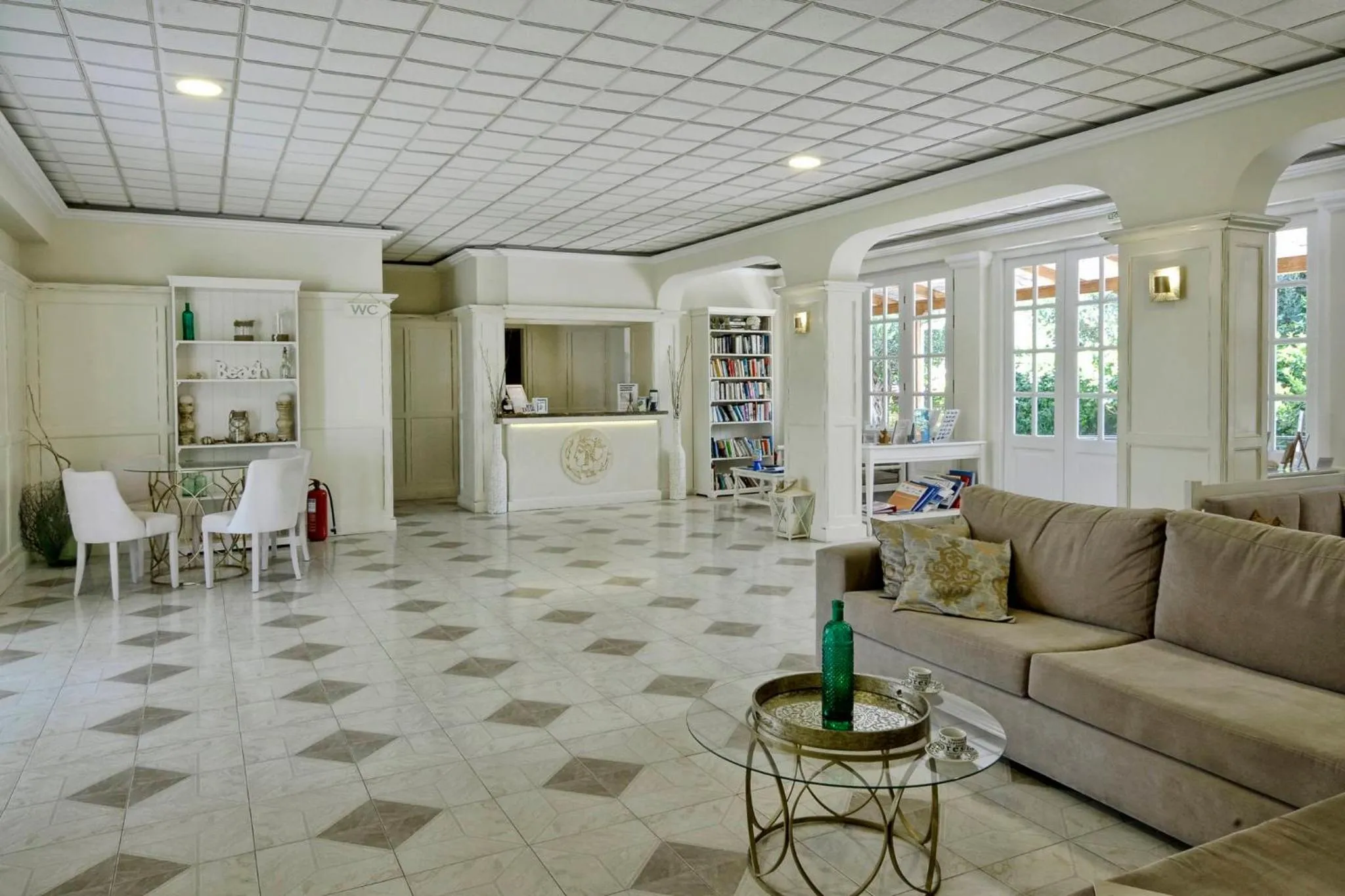 Lobby or reception in Nefeli Hotel