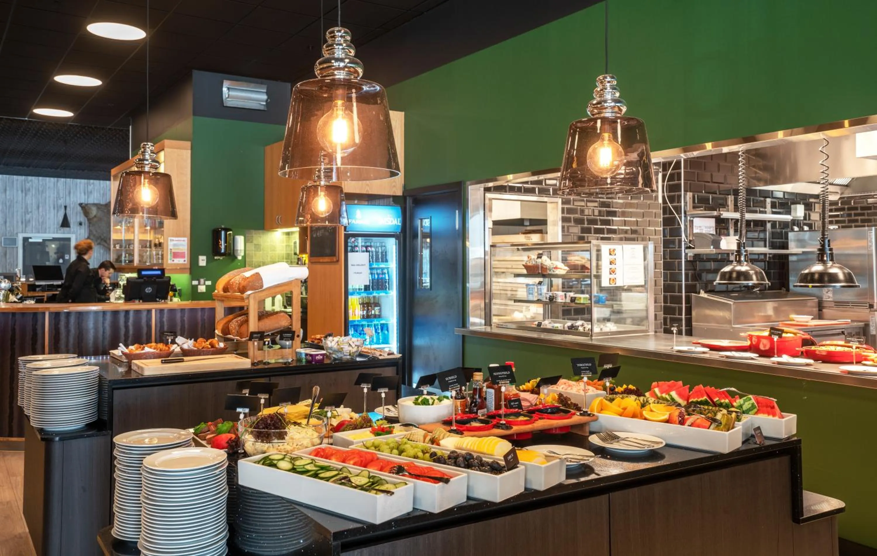 Restaurant/places to eat in Thon Hotel Bjørneparken