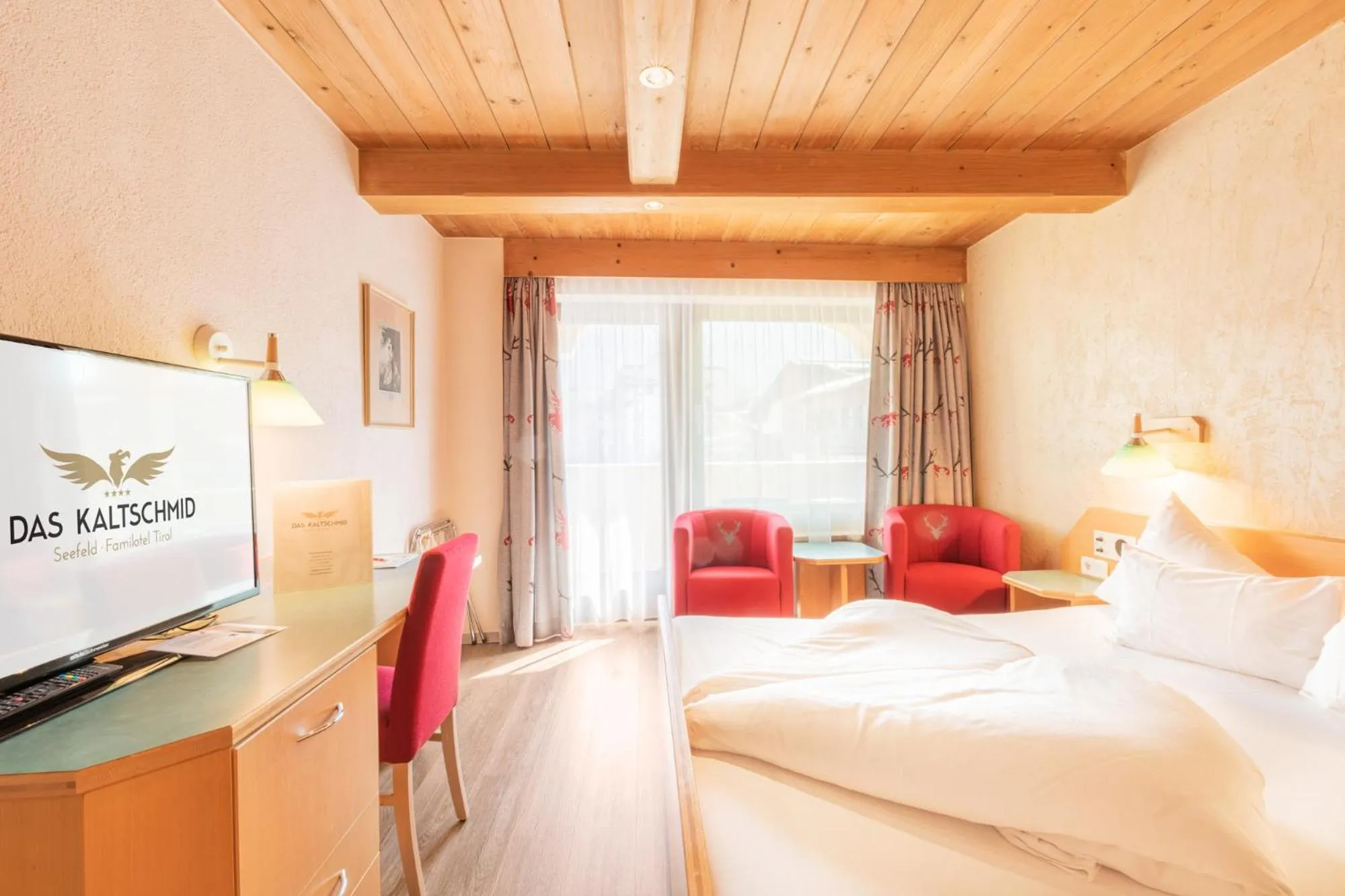 Bed in Das Kaltschmid - Familotel Tirol