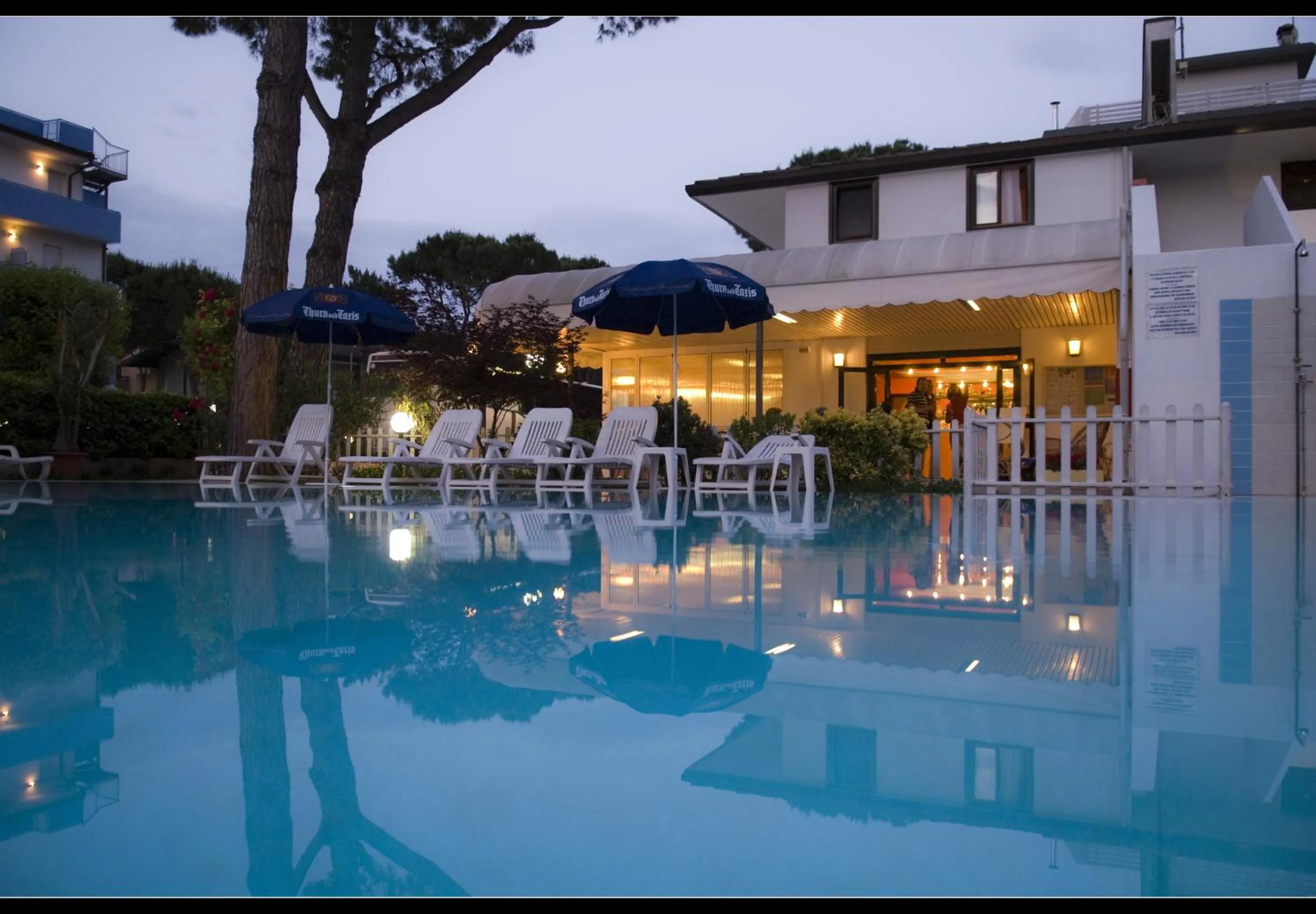 Swimming pool in Hotel Rosa Dei Venti
