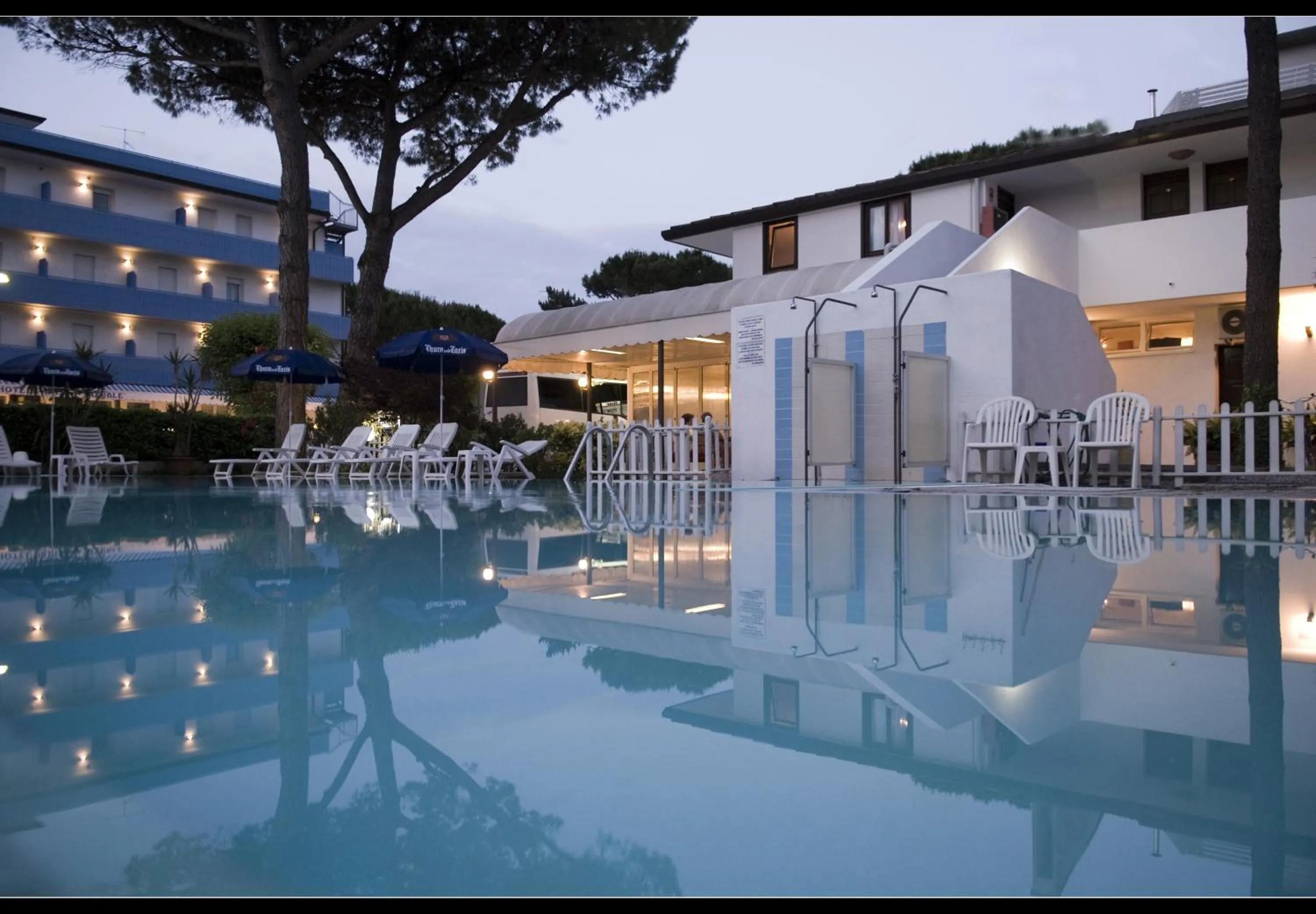 Swimming pool in Hotel Rosa Dei Venti