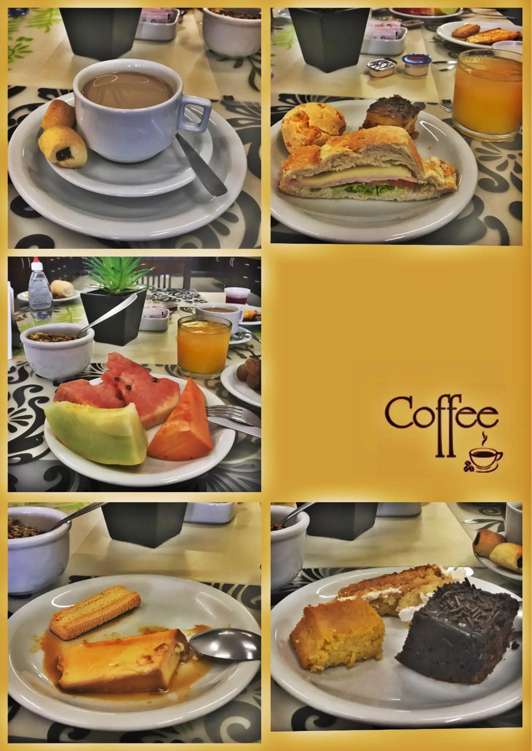 Food and drinks in Serema Palace Hotel