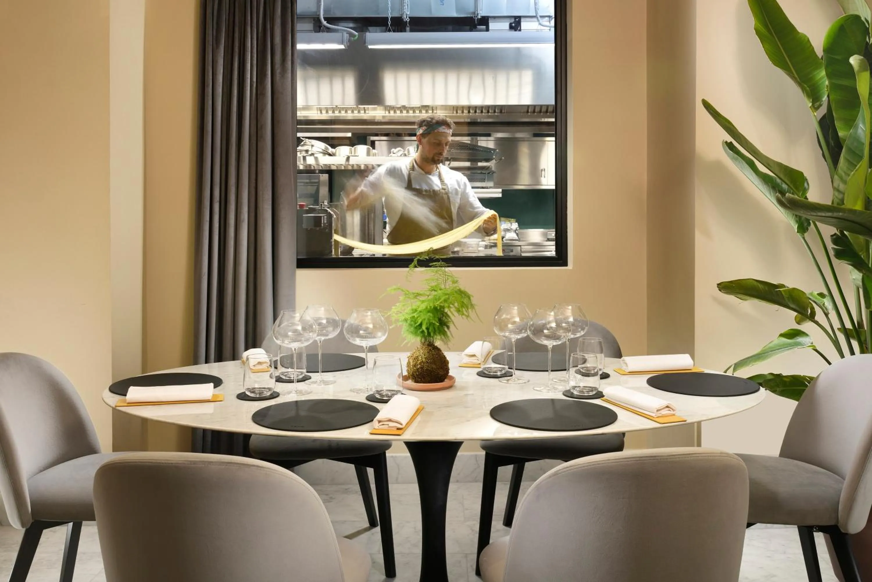 Seating area in Floren Hotel