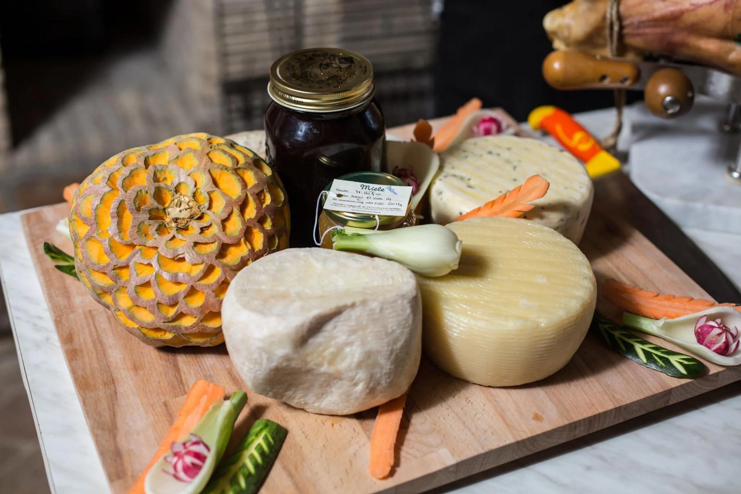 Food close-up in Agriturismo Il Sapore Della Luna