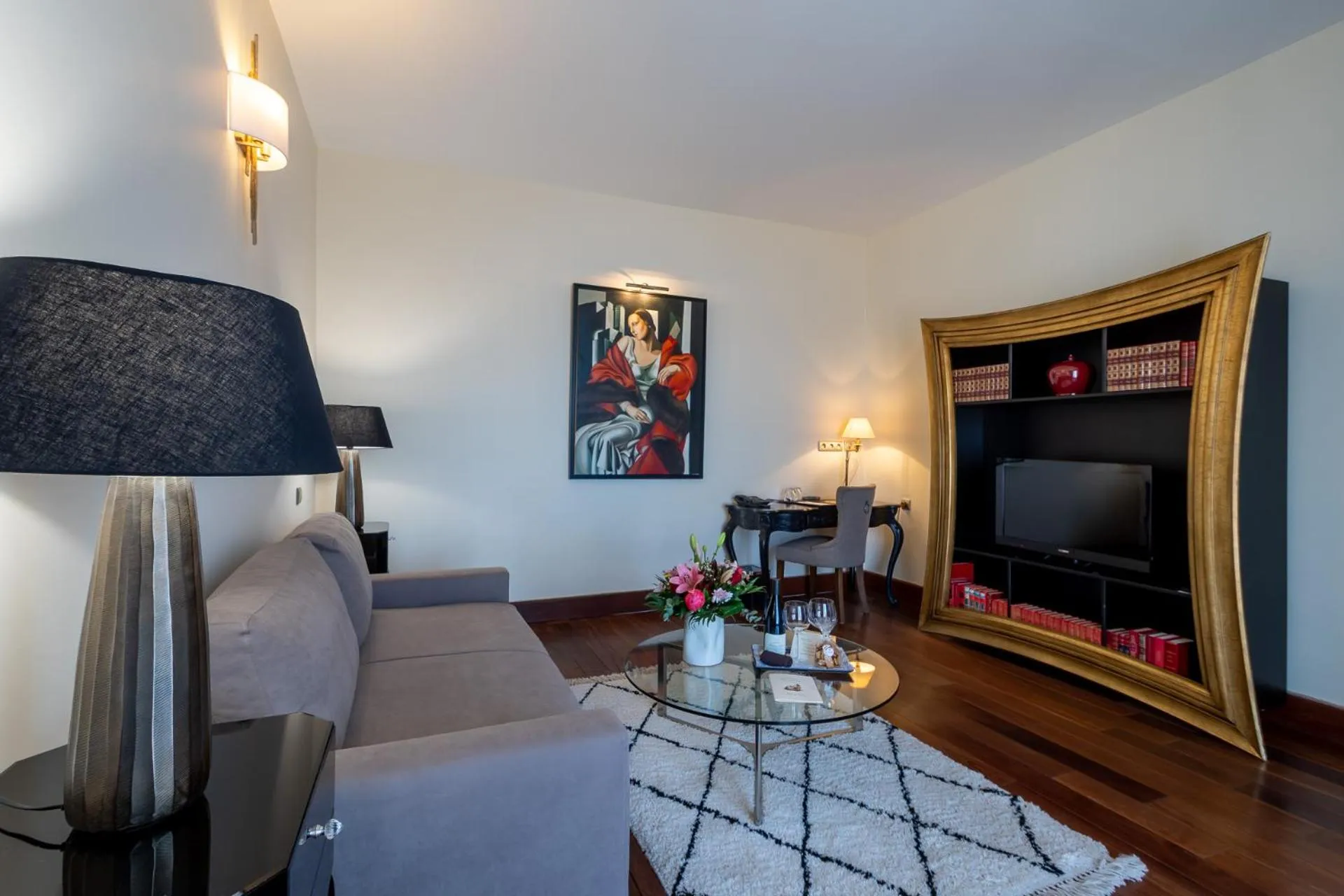 Seating area in Hôtel Demeure Loredana