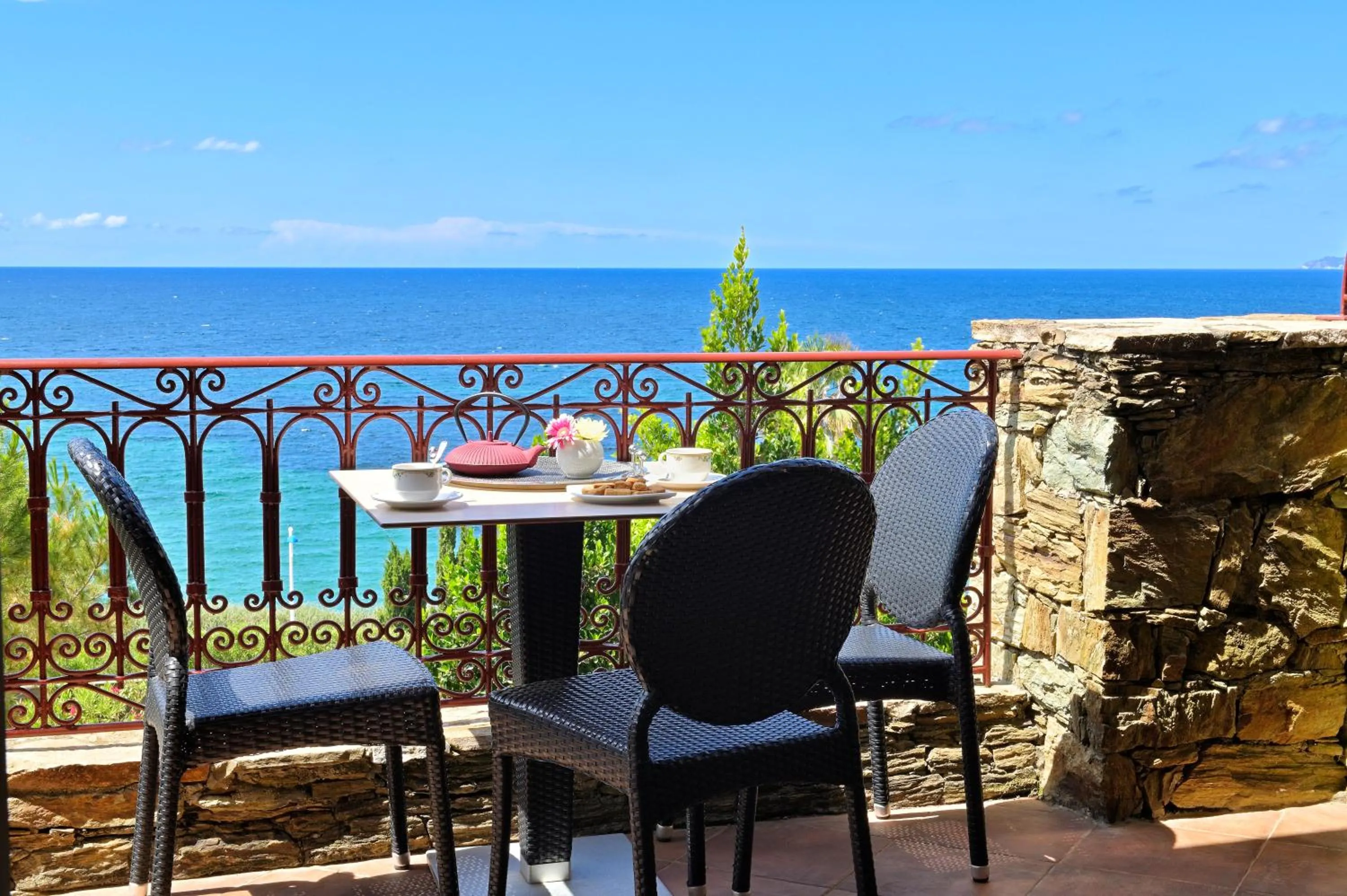 Balcony/Terrace in Hôtel Demeure Loredana