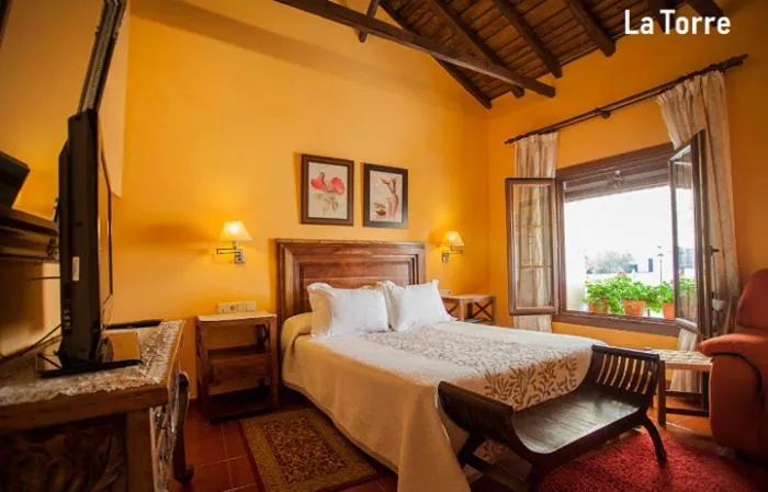 Bed in Hotel Casa Rural San Antón