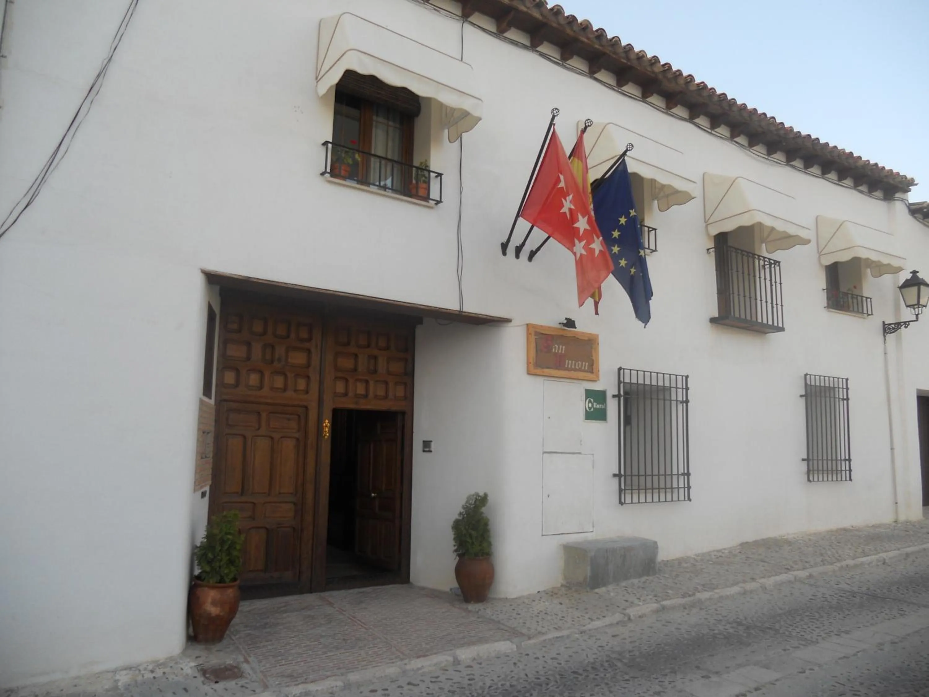 Facade/entrance in Hotel Casa Rural San Antón