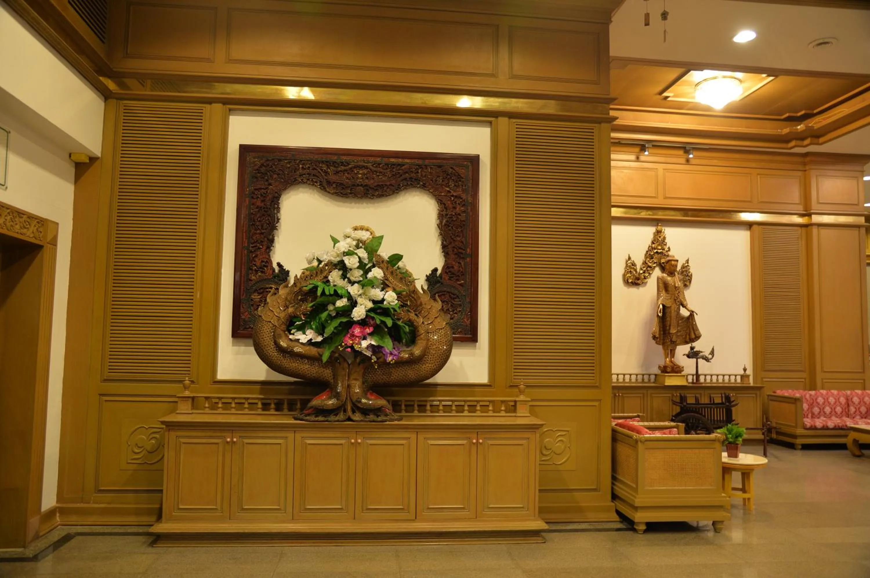 Decorative detail in City Beach Resort