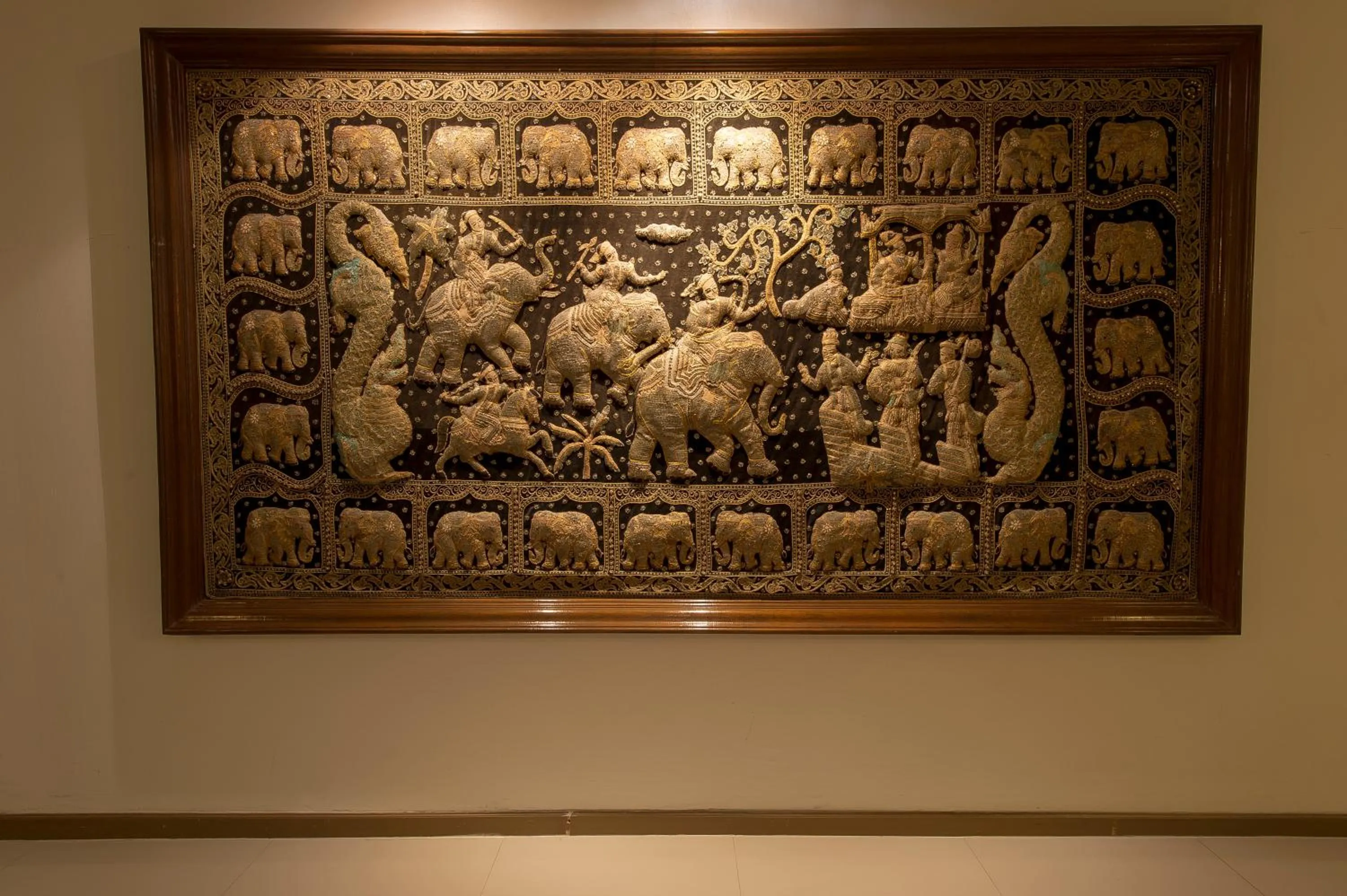 Decorative detail in City Beach Resort