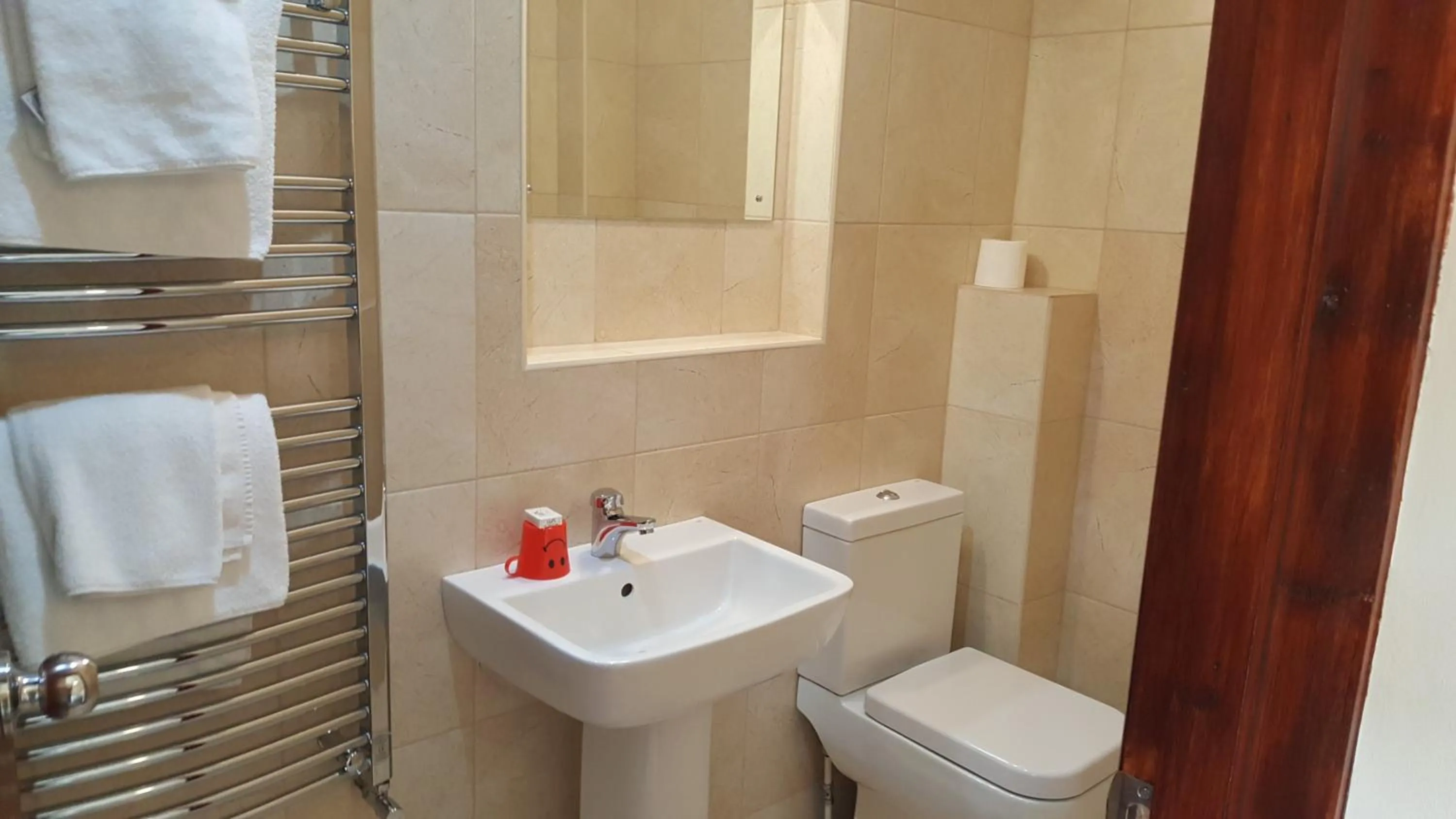 Toilet in Airport Guest House