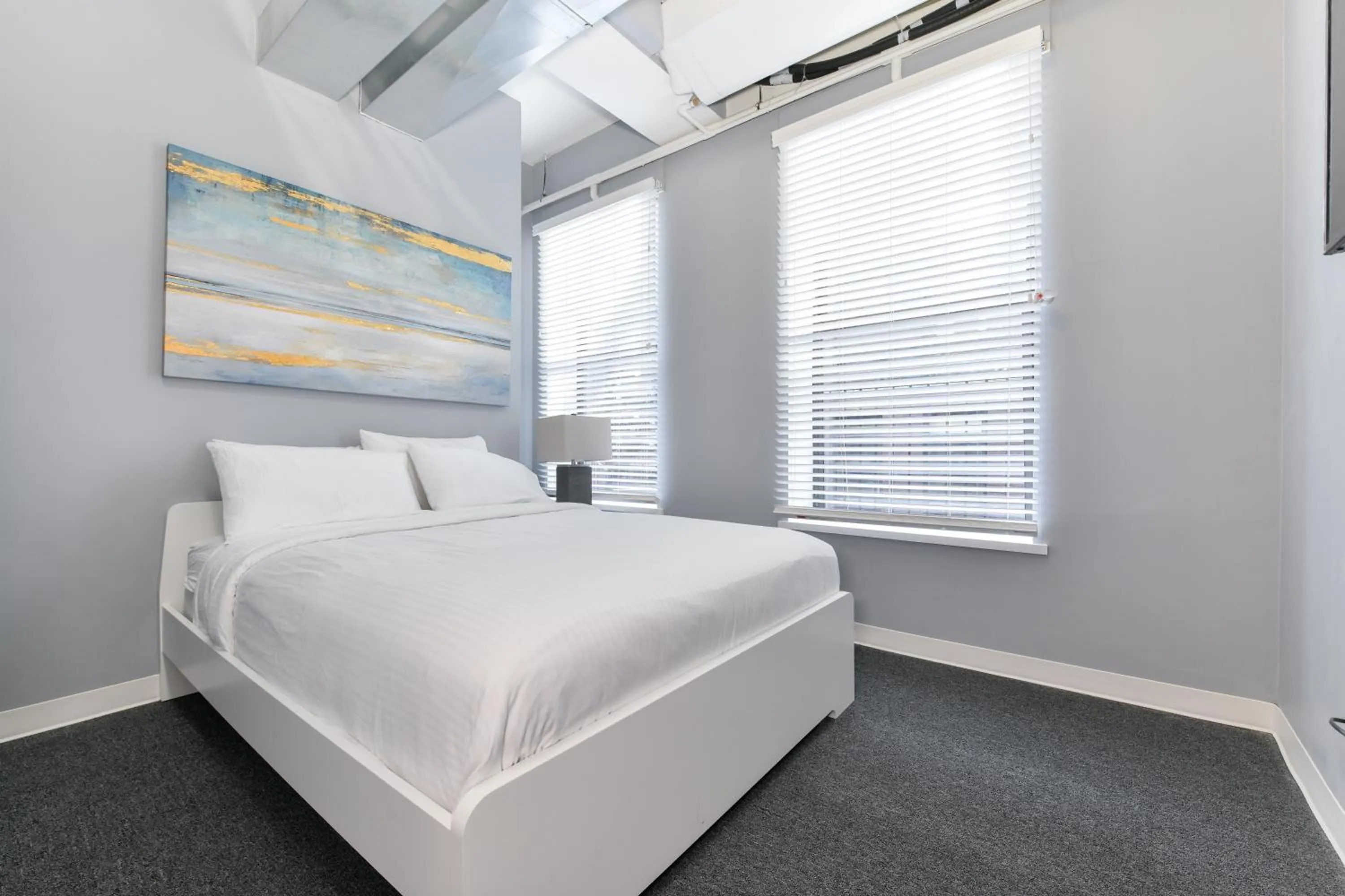 Bed in Temple Place Suites