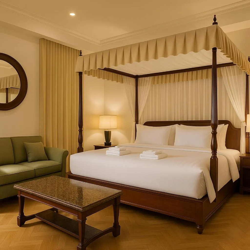 Bed in Orchid Hotel and Spa Kalim Bay