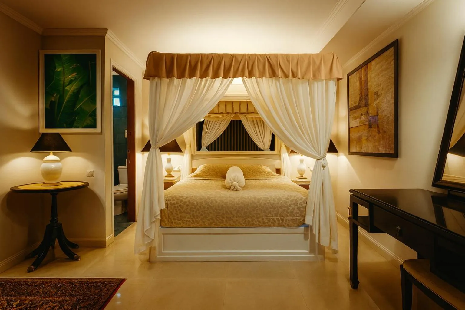 Bed in Orchid Hotel and Spa Kalim Bay