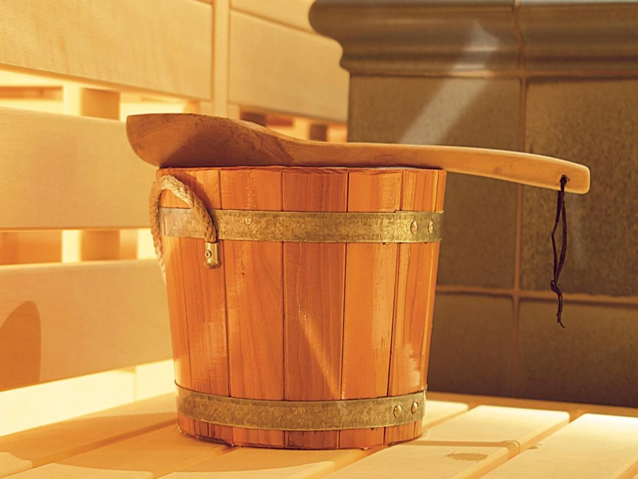 Sauna in Hotel Garni Rheinpracht