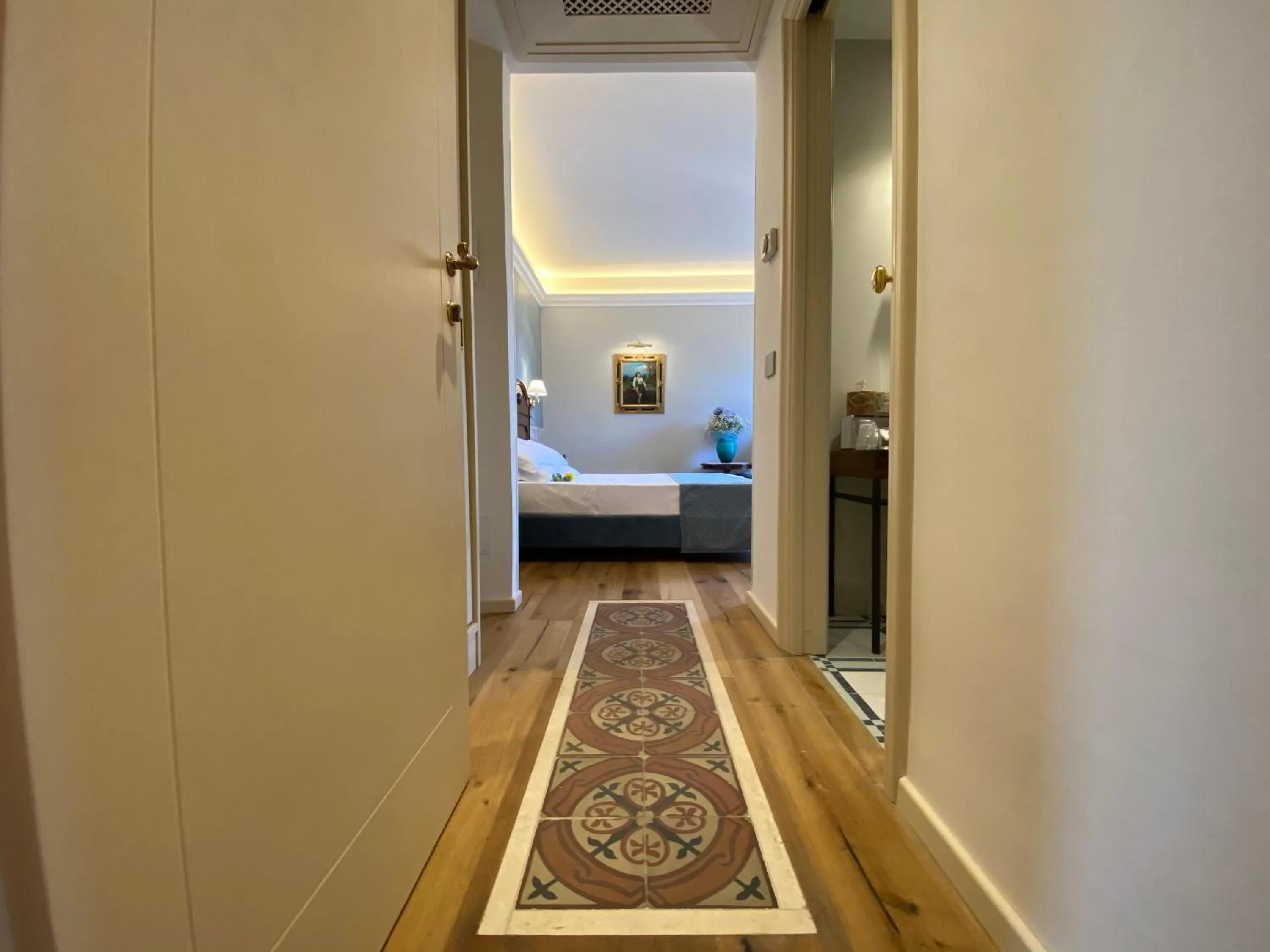 Bed in Hotel Foresteria Baglio Della Luna