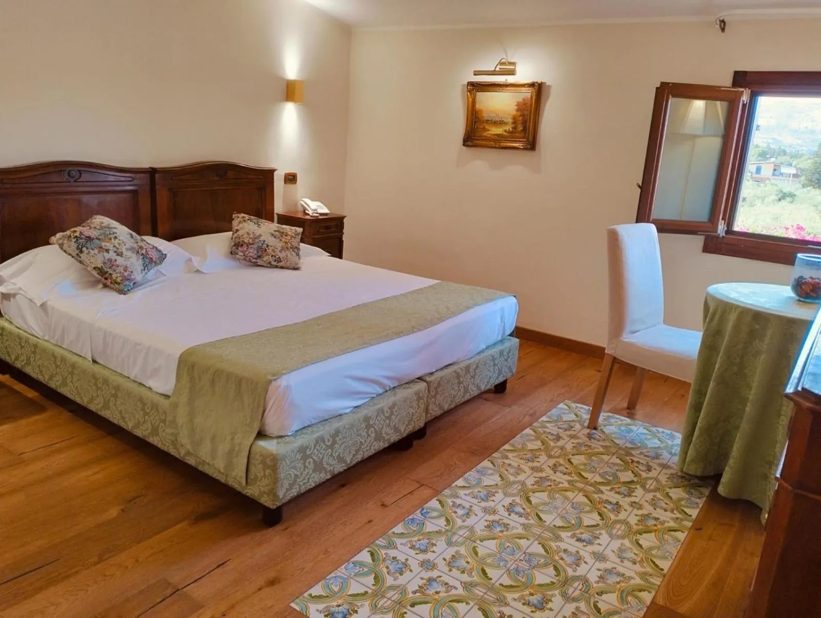 Bed in Hotel Foresteria Baglio Della Luna