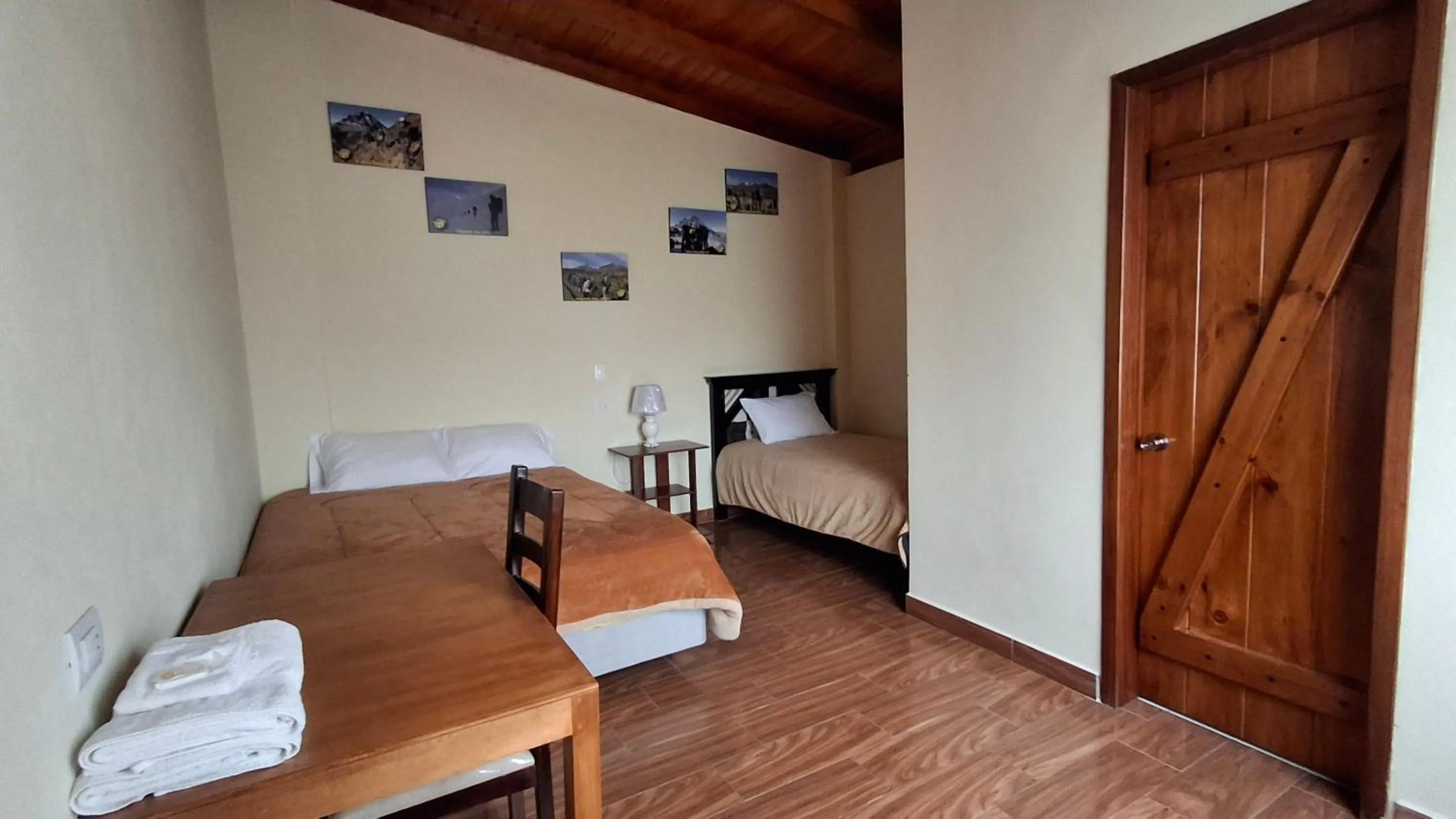 Bed in Casa del Montañero