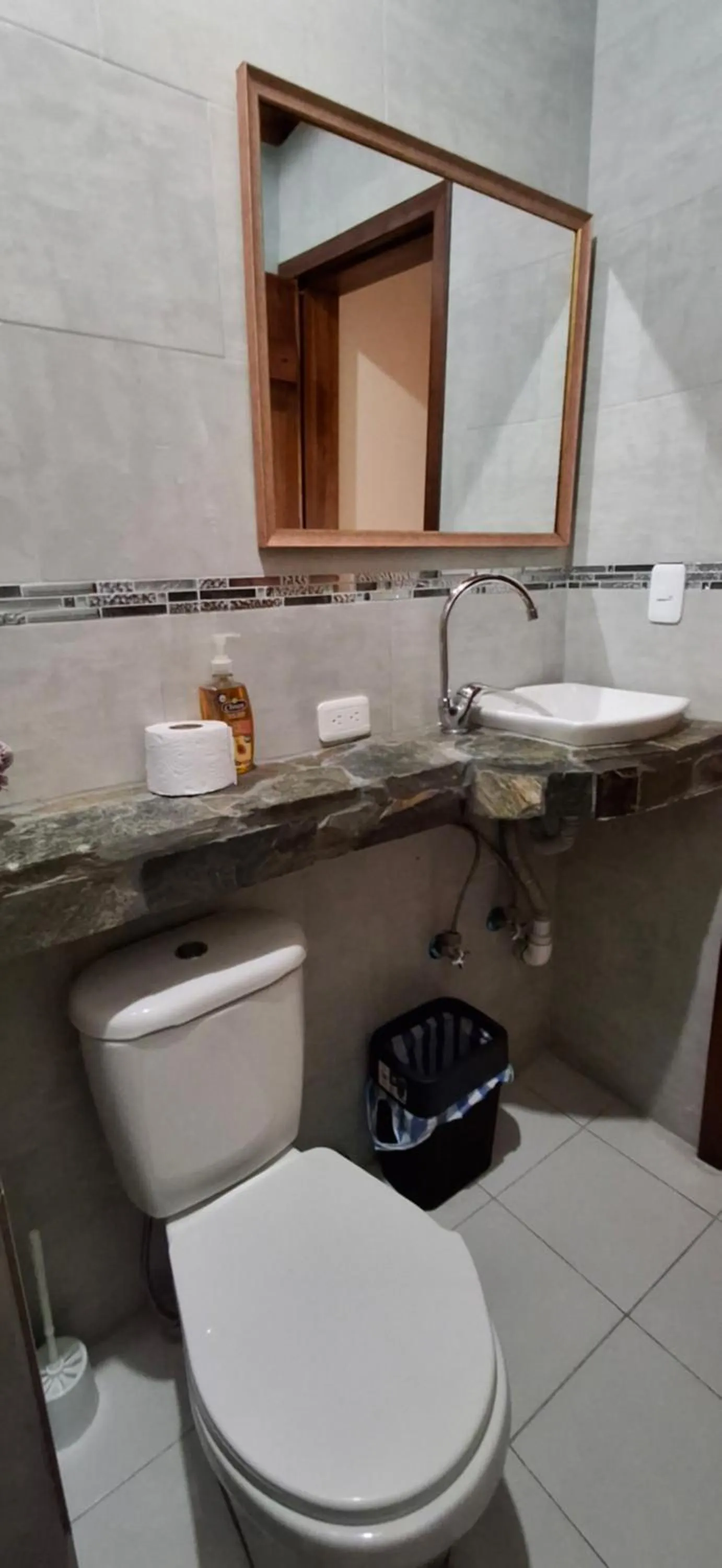 Toilet in Casa del Montañero