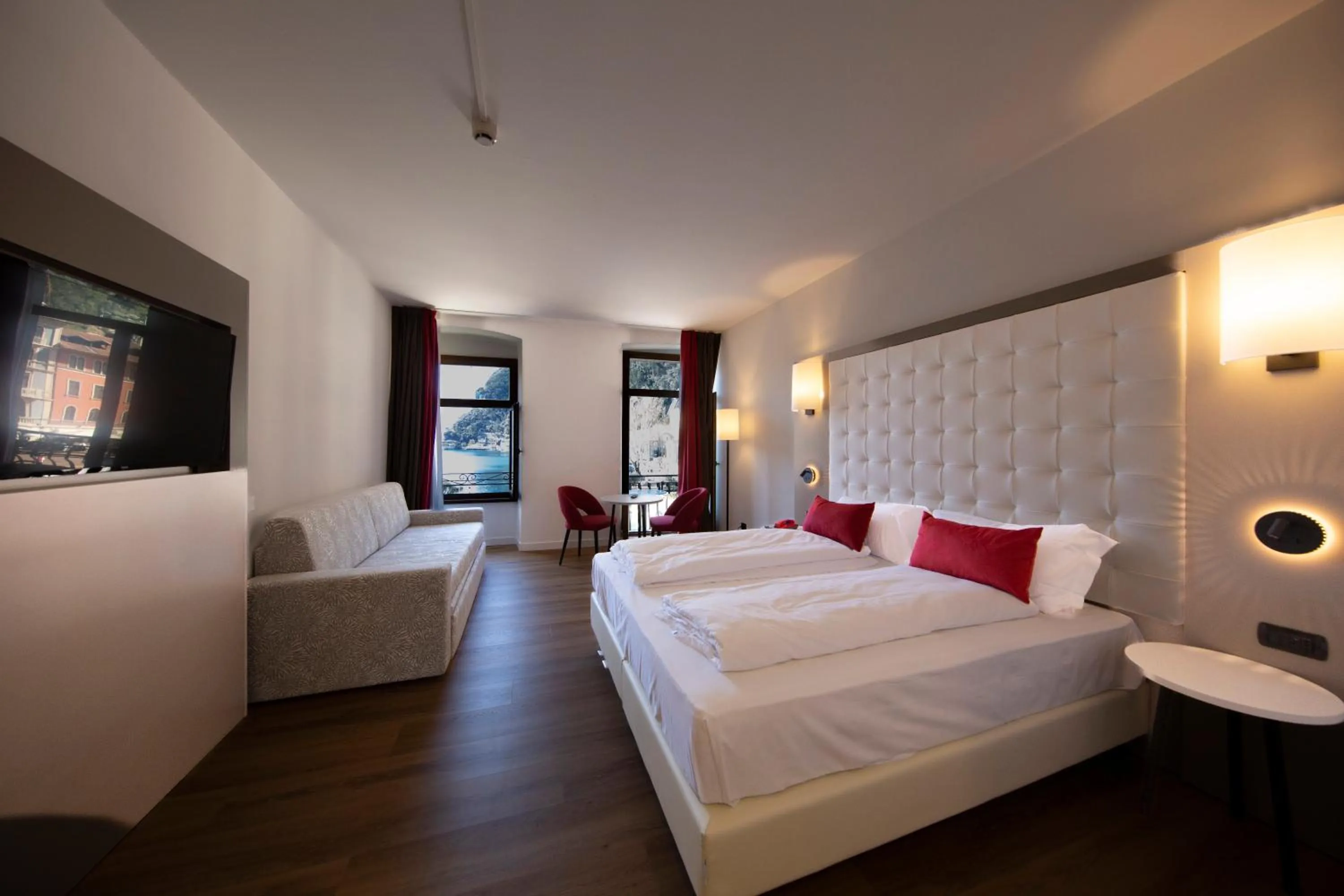 Bedroom, Bed in Hotel Centrale