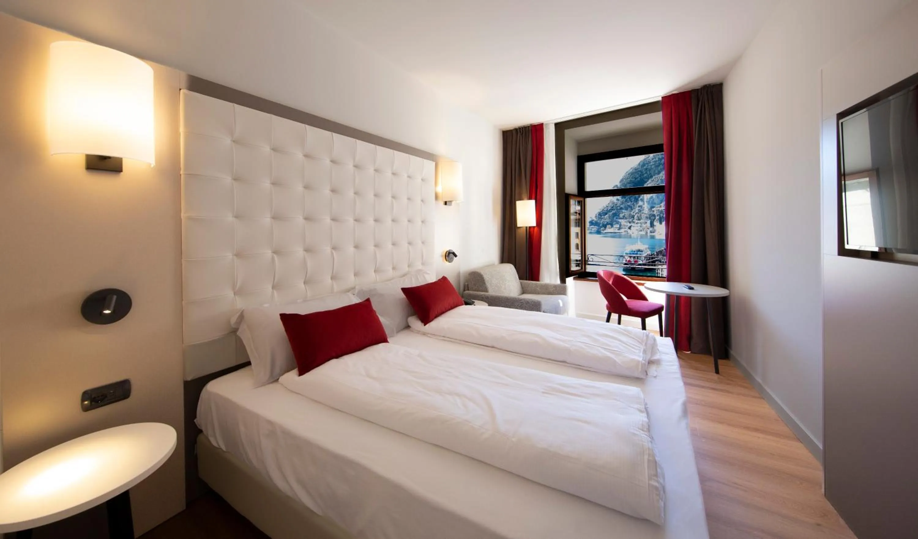 Bedroom, Bed in Hotel Centrale