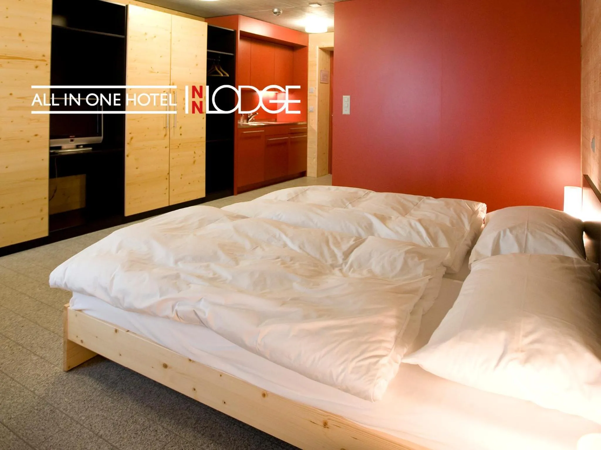 Photo of the whole room, Bed in All In One Hotel - Inn Lodge / Swiss Lodge