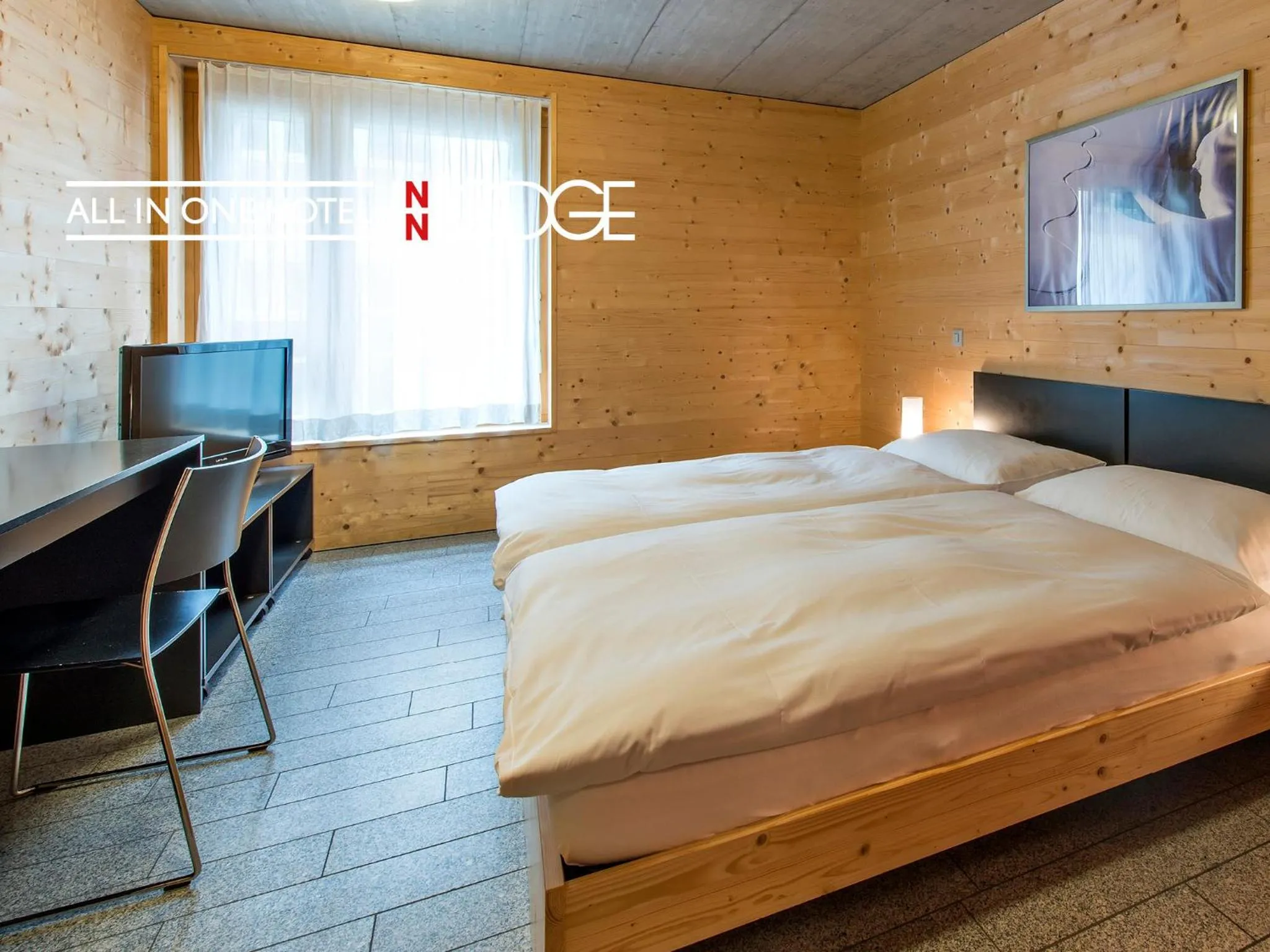 Photo of the whole room, Bed in All In One Hotel - Inn Lodge / Swiss Lodge