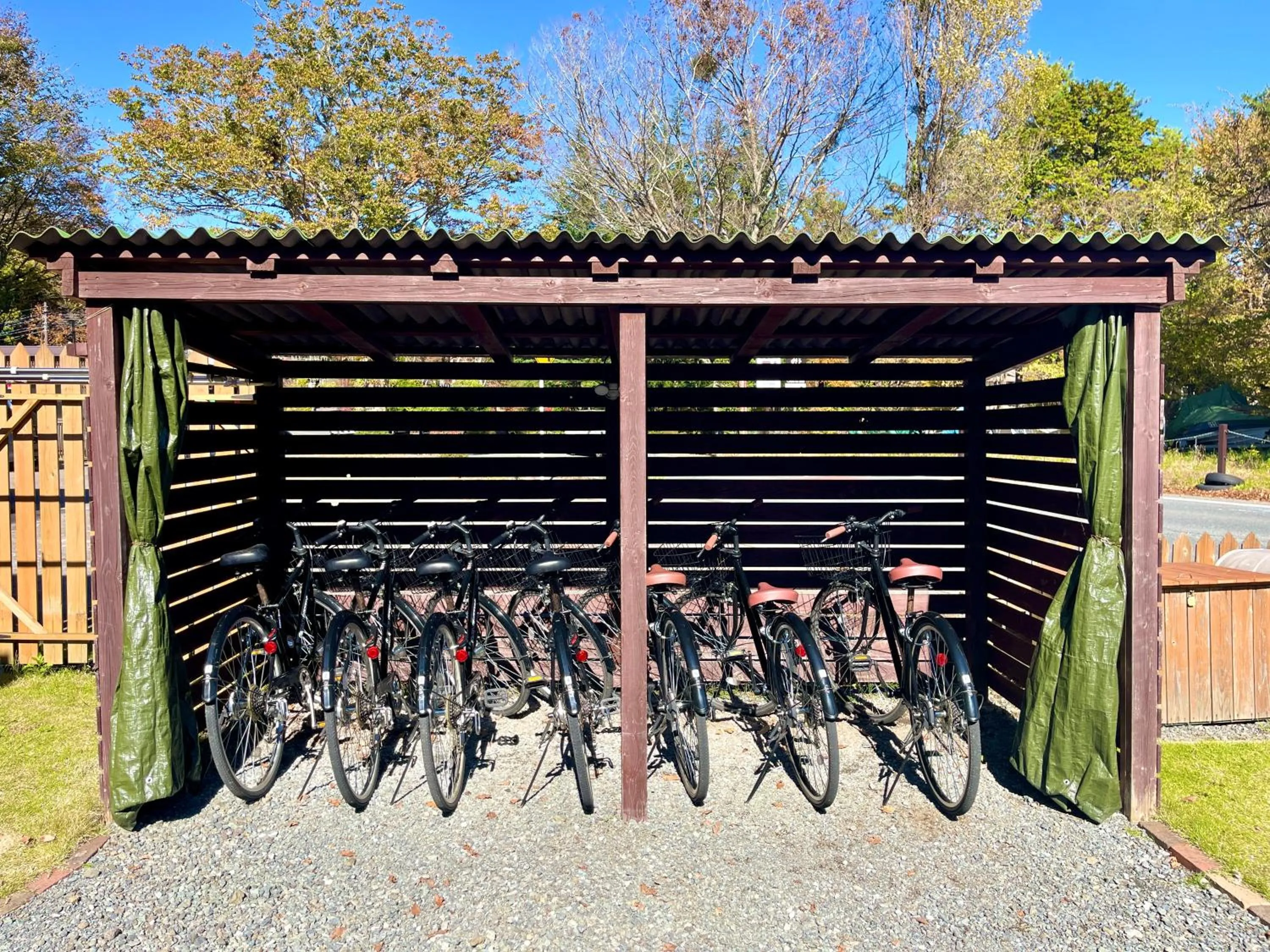 Cycling in Guesthouse Murabito