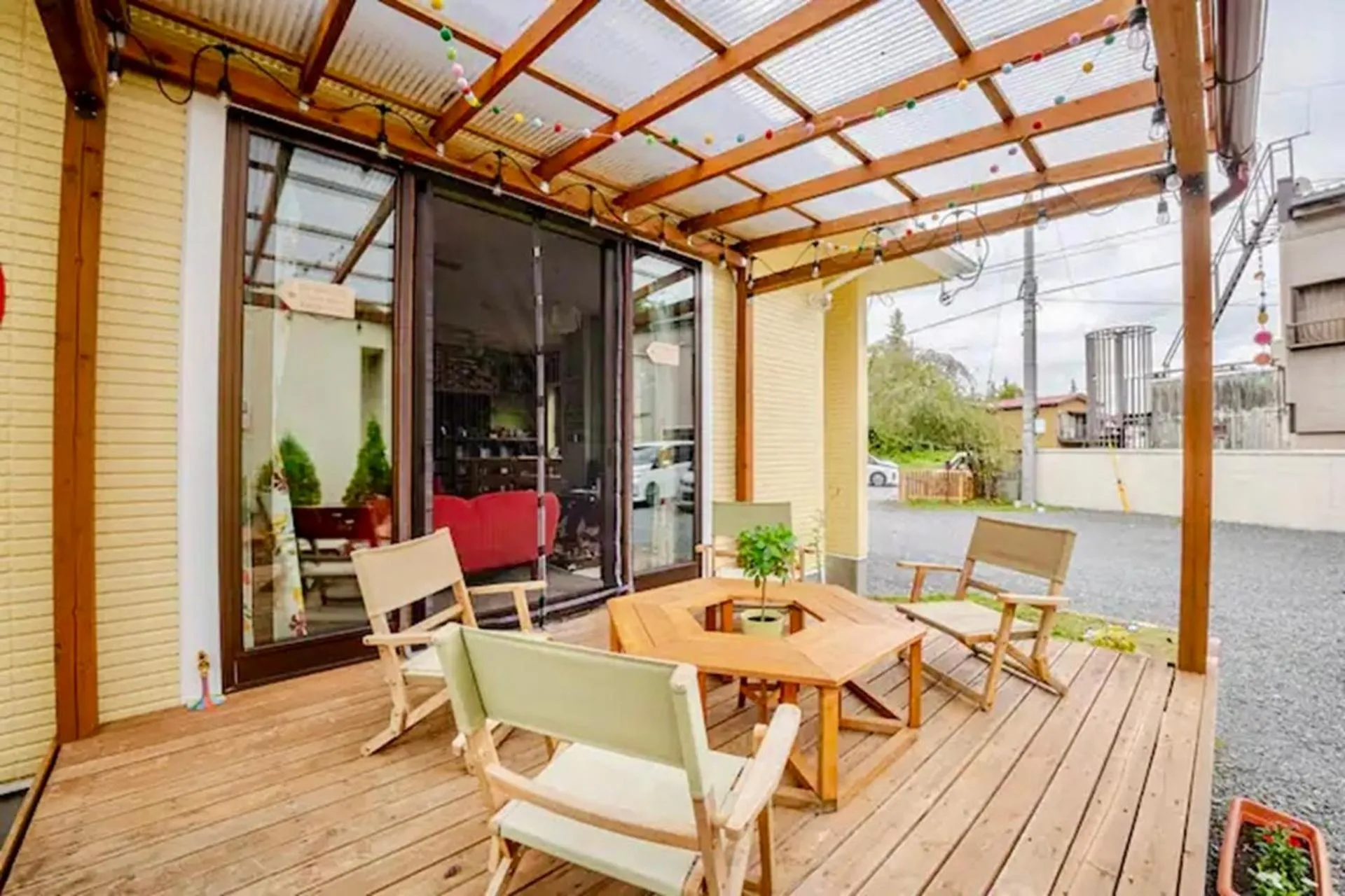 Balcony/Terrace in Guesthouse Murabito