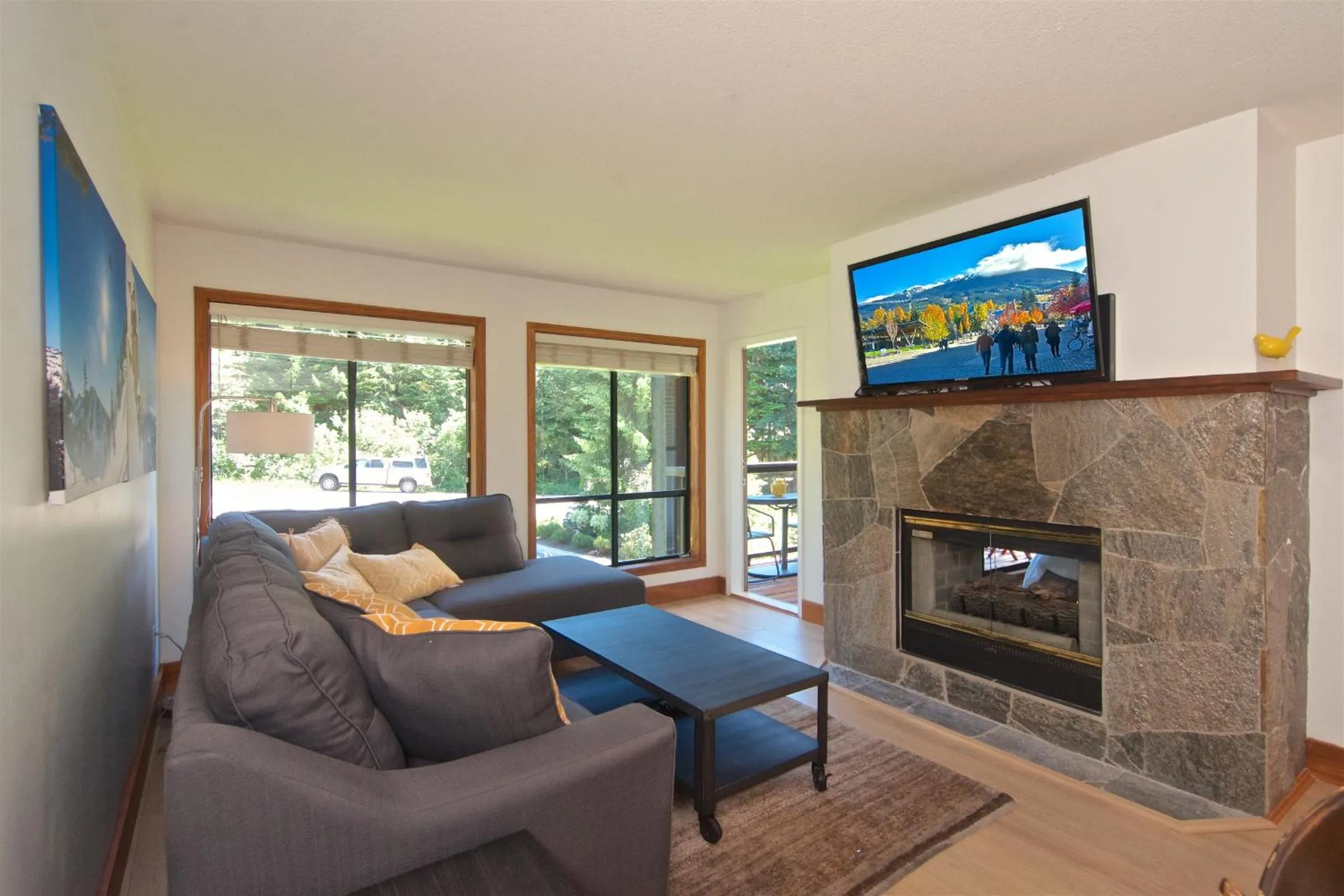 TV and multimedia in Powderhorn by Whistler Blackcomb Vacation Rentals