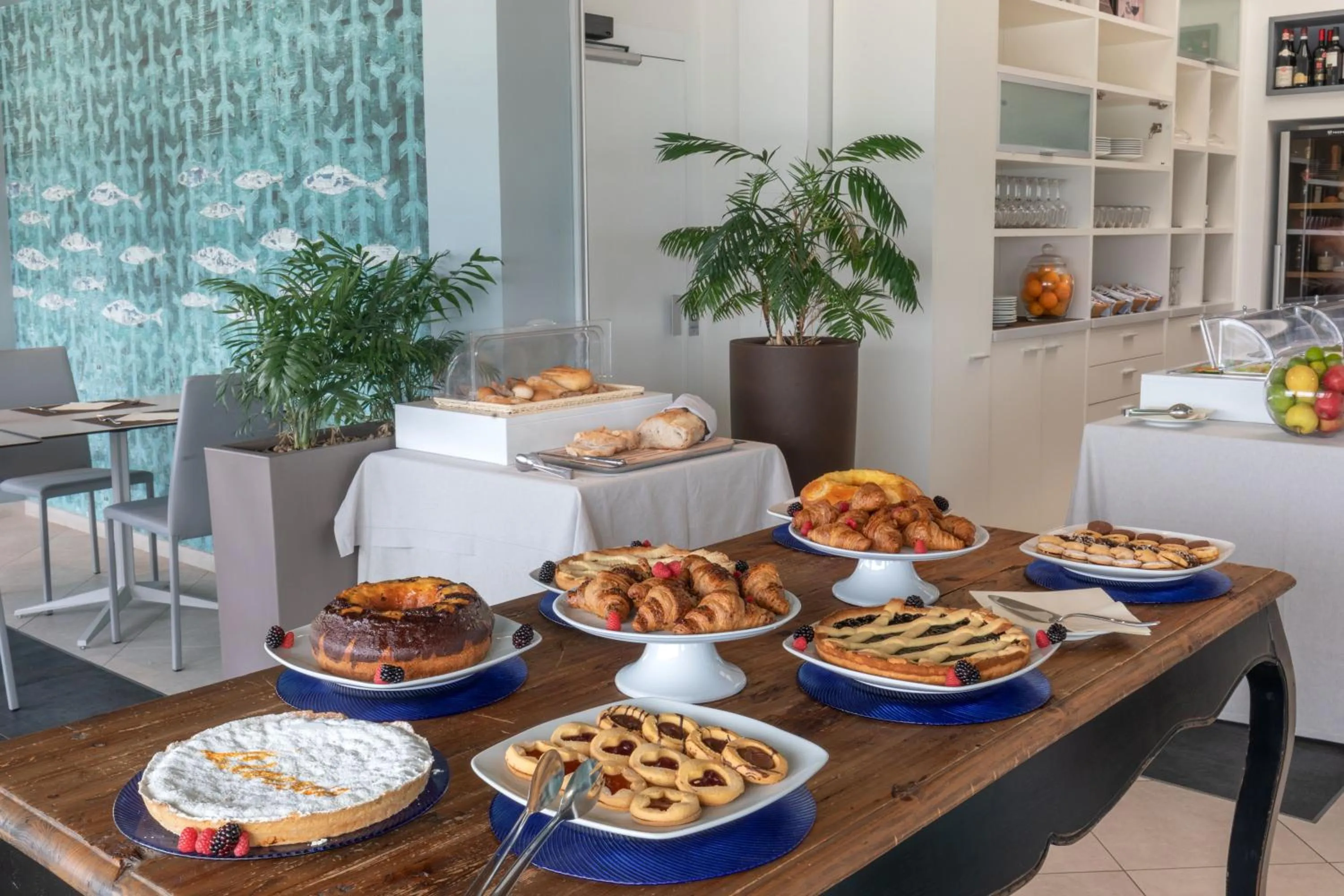 Breakfast in Hotel Miramare