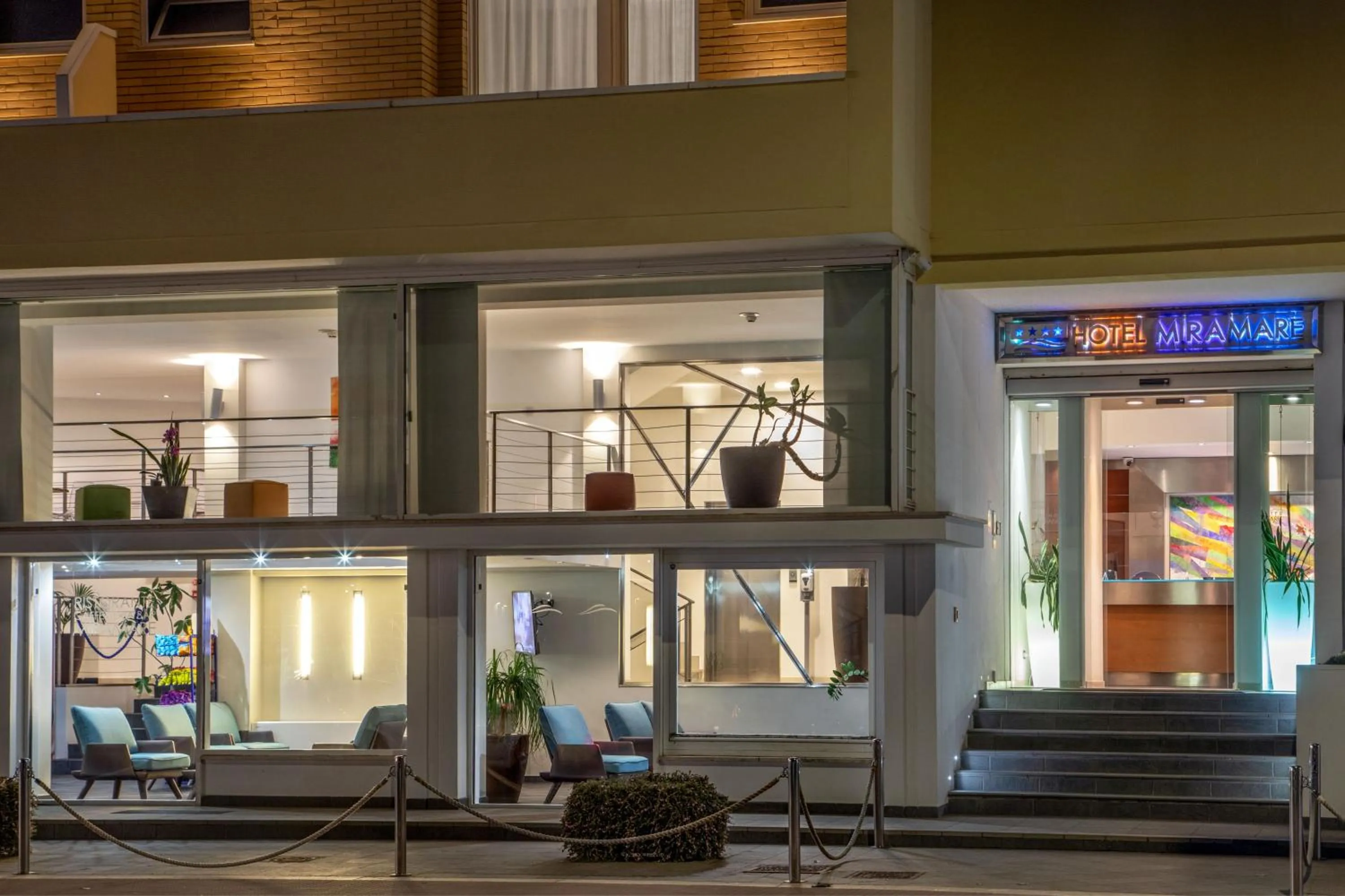 Property building in Hotel Miramare