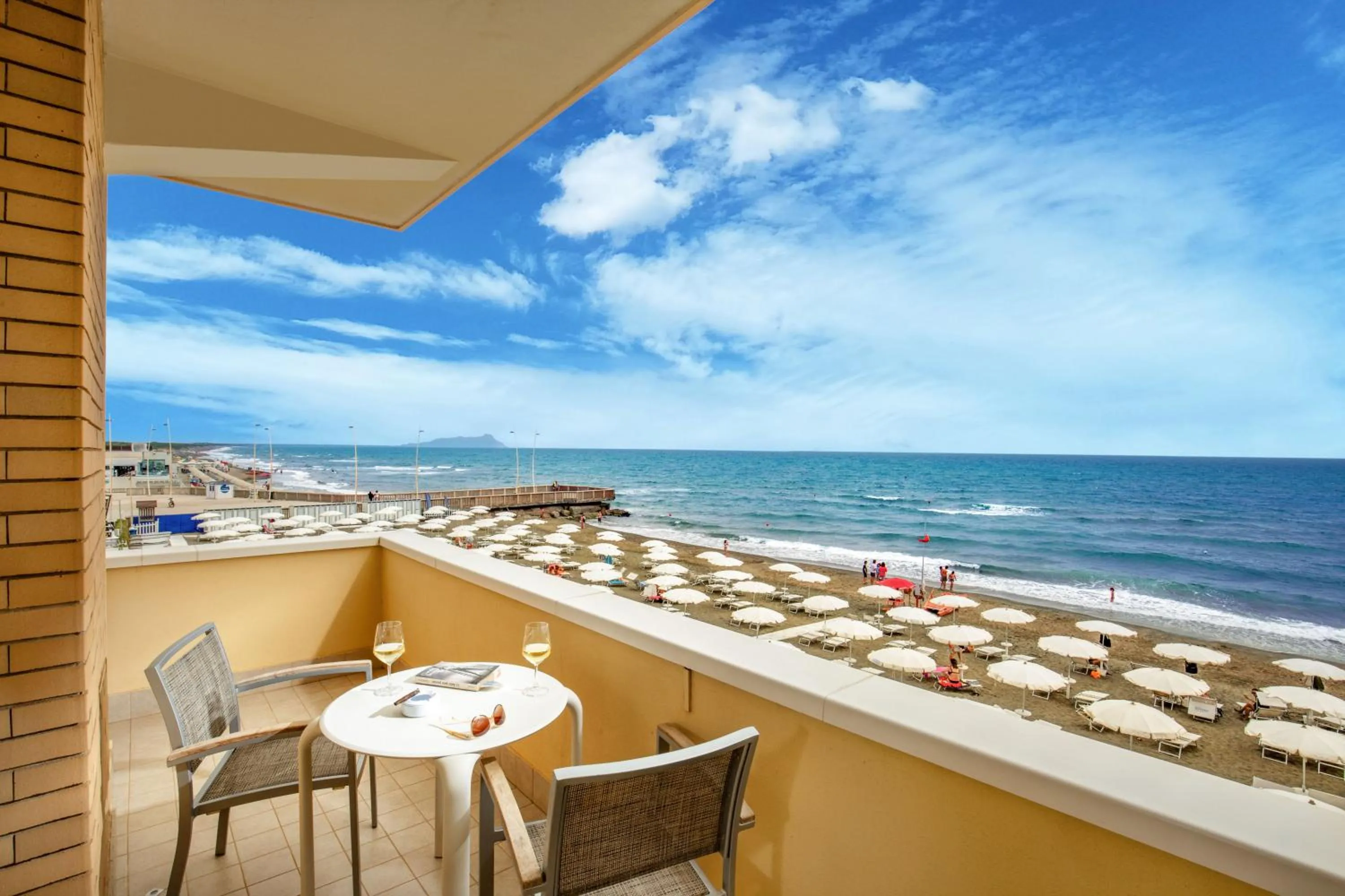 Balcony/Terrace in Hotel Miramare
