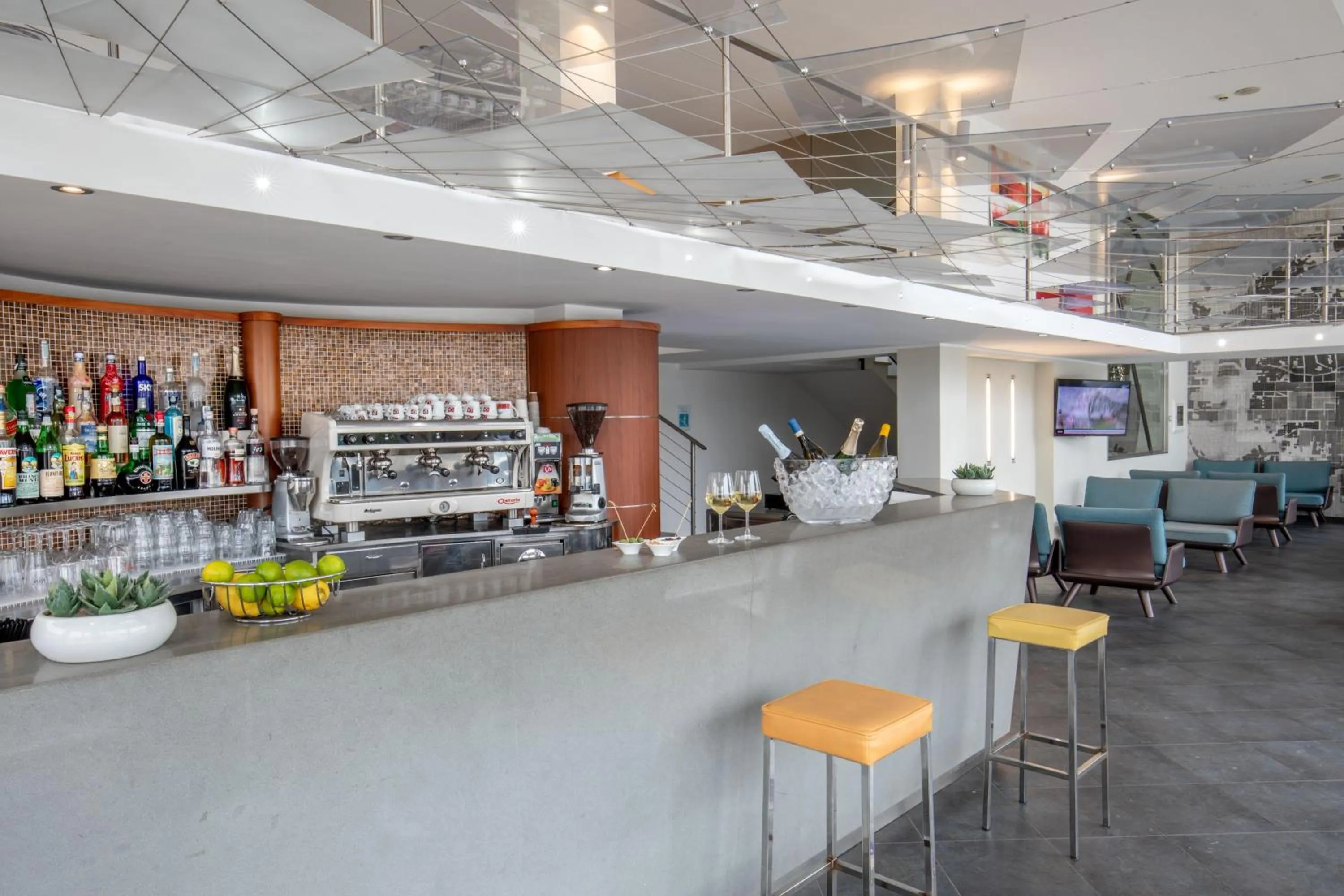 Lounge or bar in Hotel Miramare