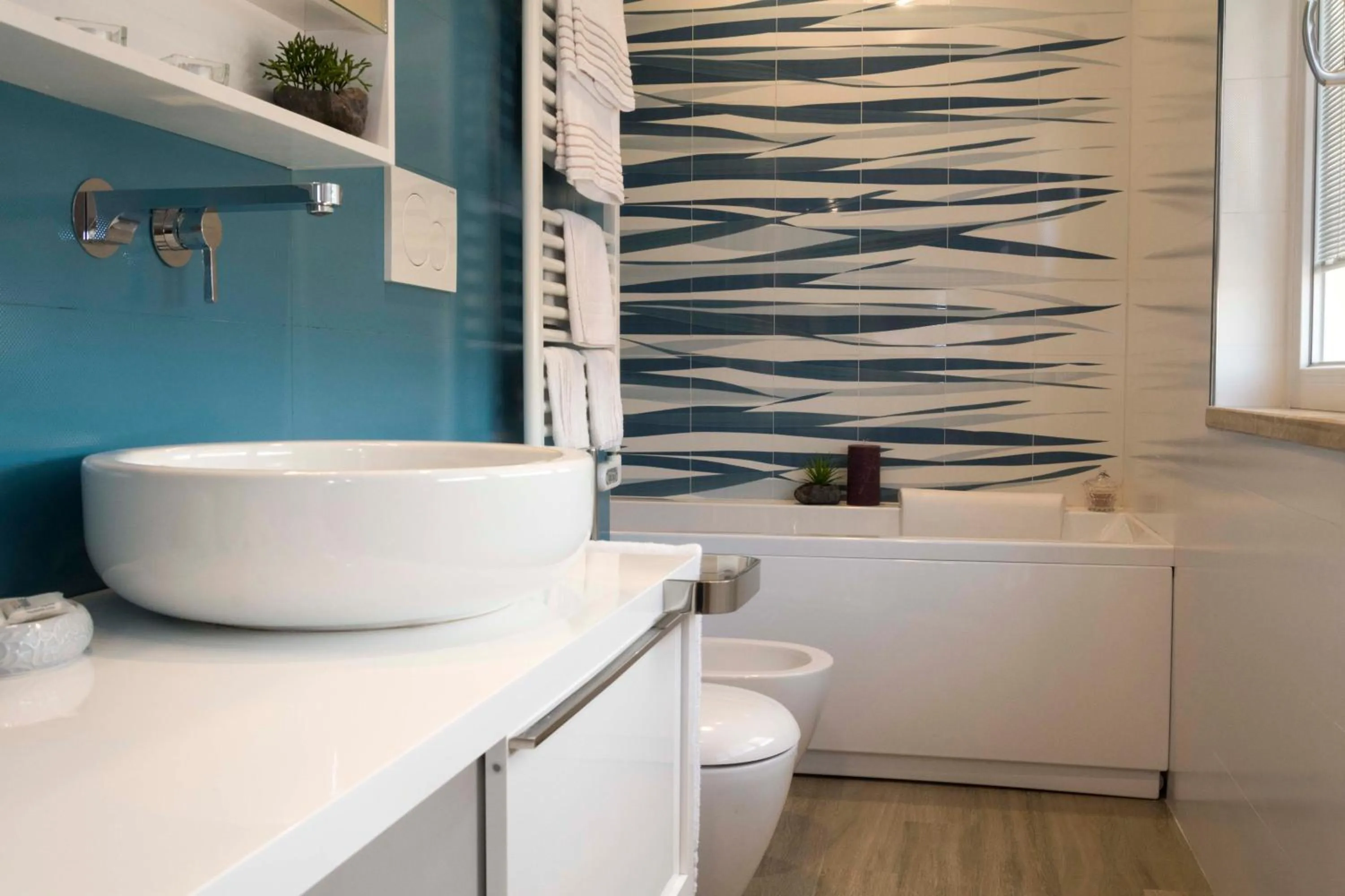 Bathroom in Hotel Miramare