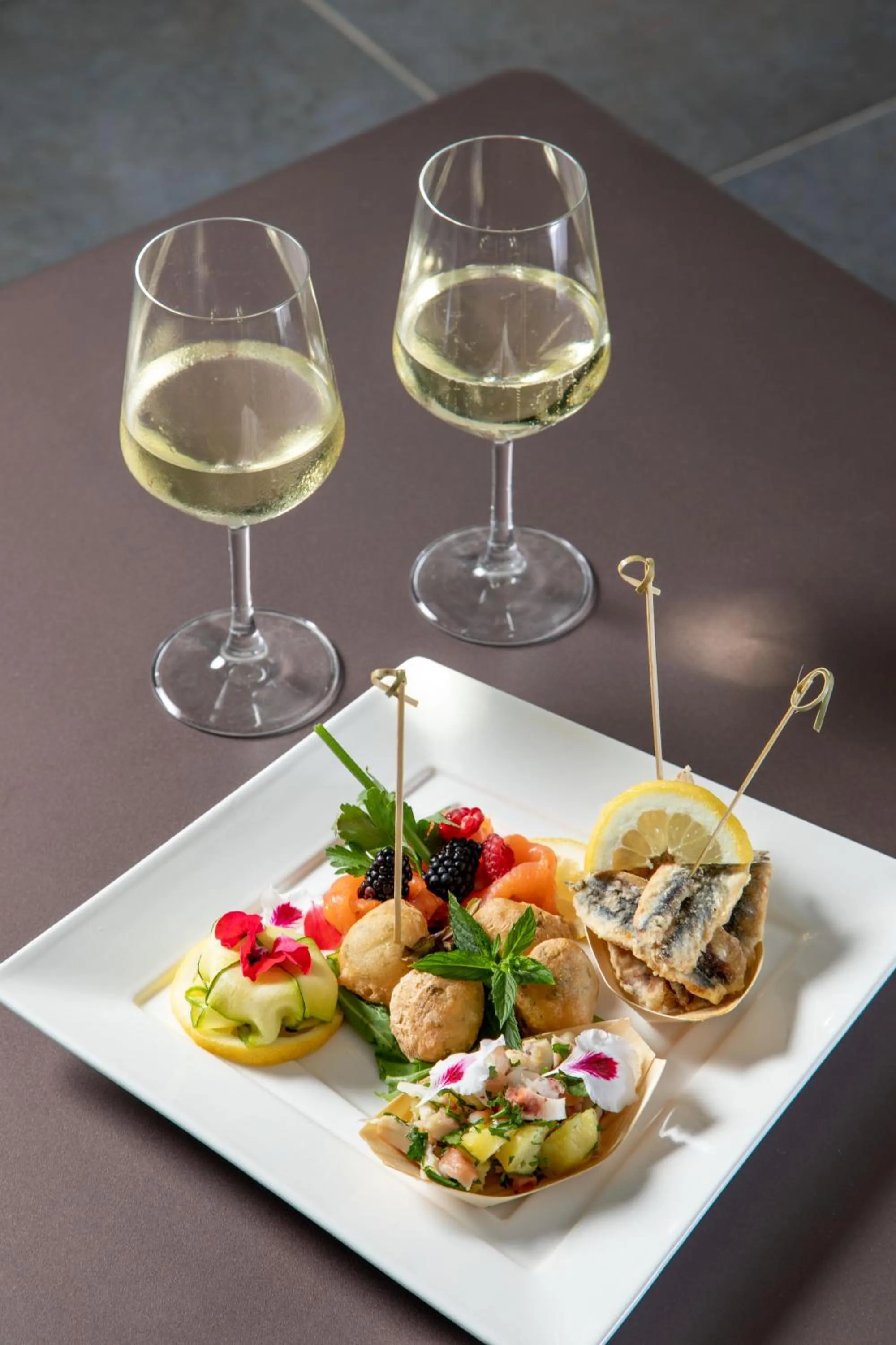 Food and drinks in Hotel Miramare