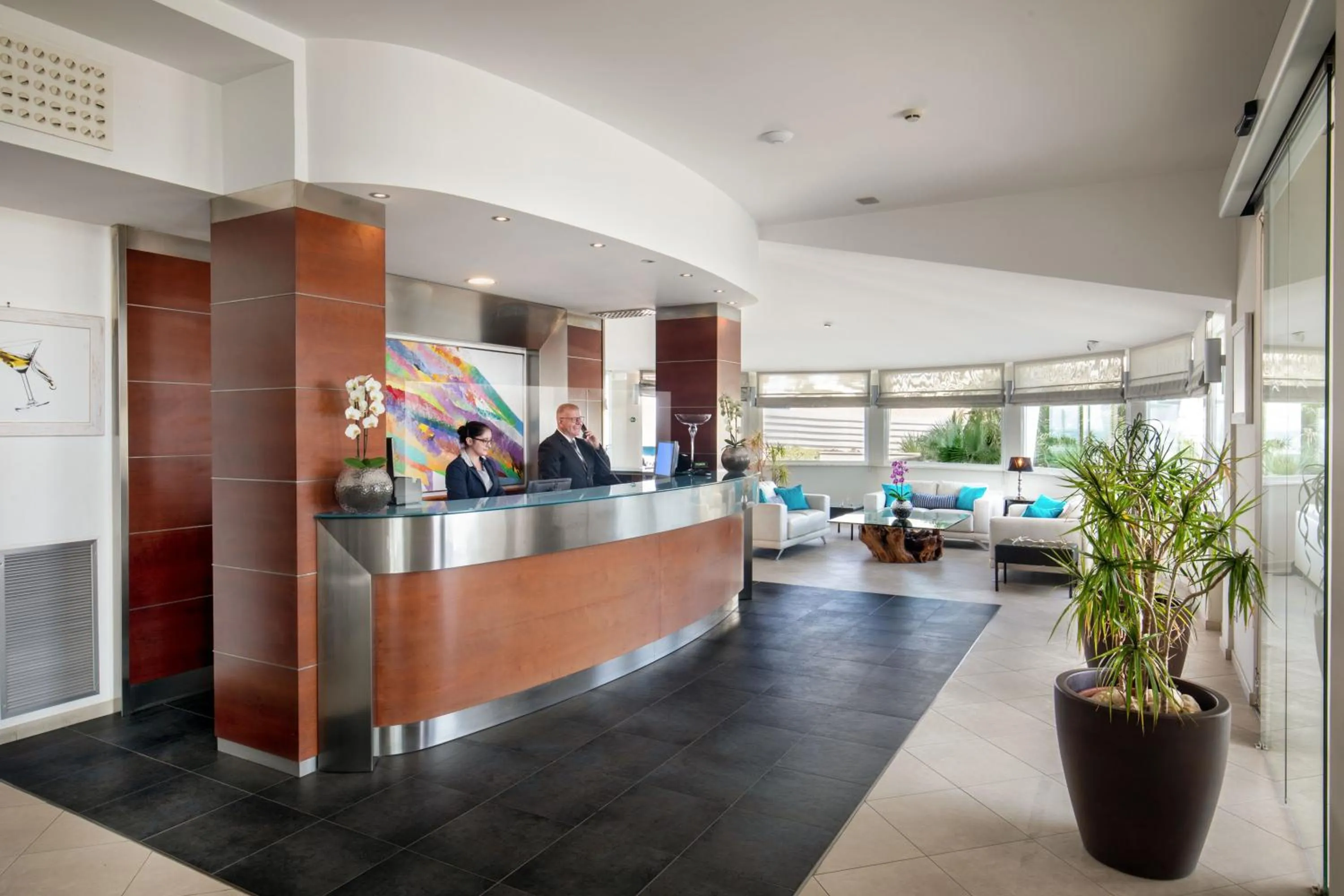 Staff in Hotel Miramare