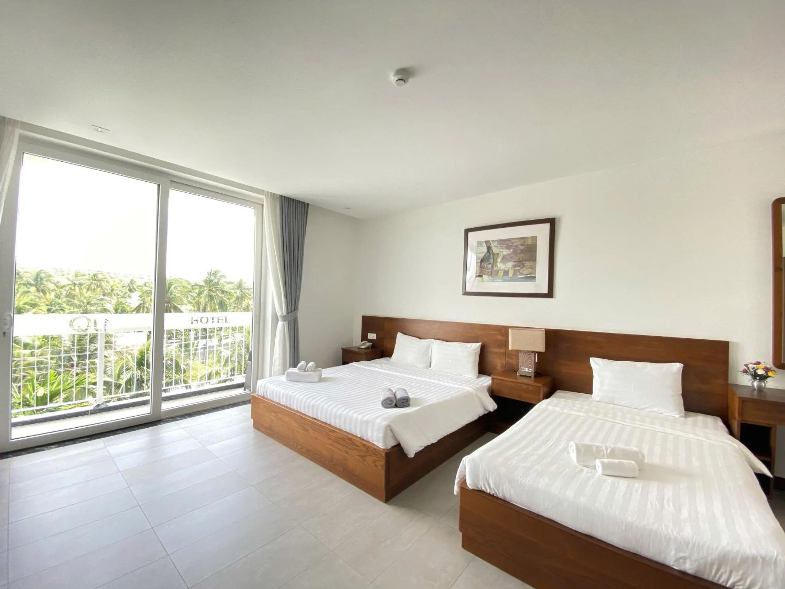 Bed in Qli Hotel Muine