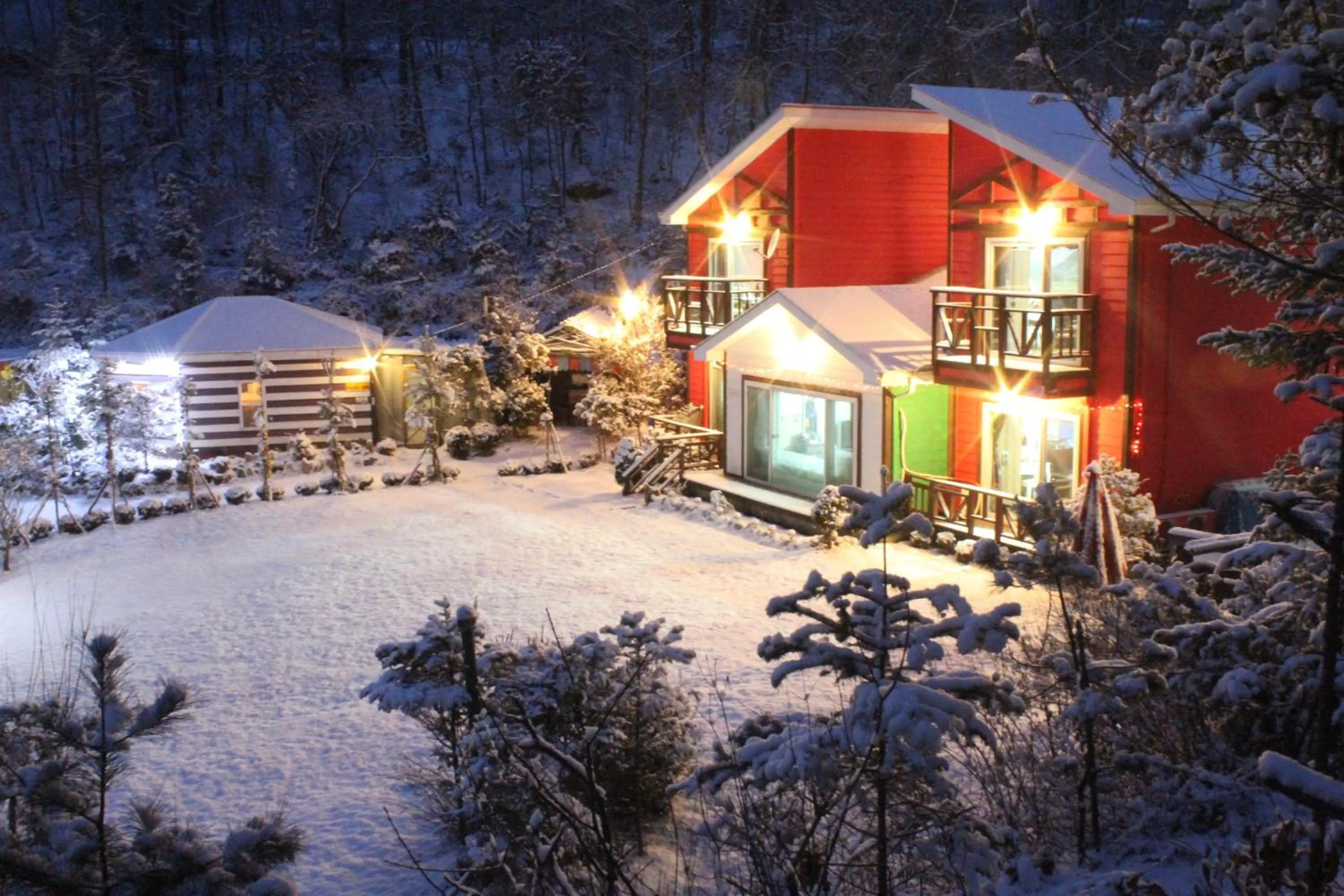 Winter in Heidi Korea