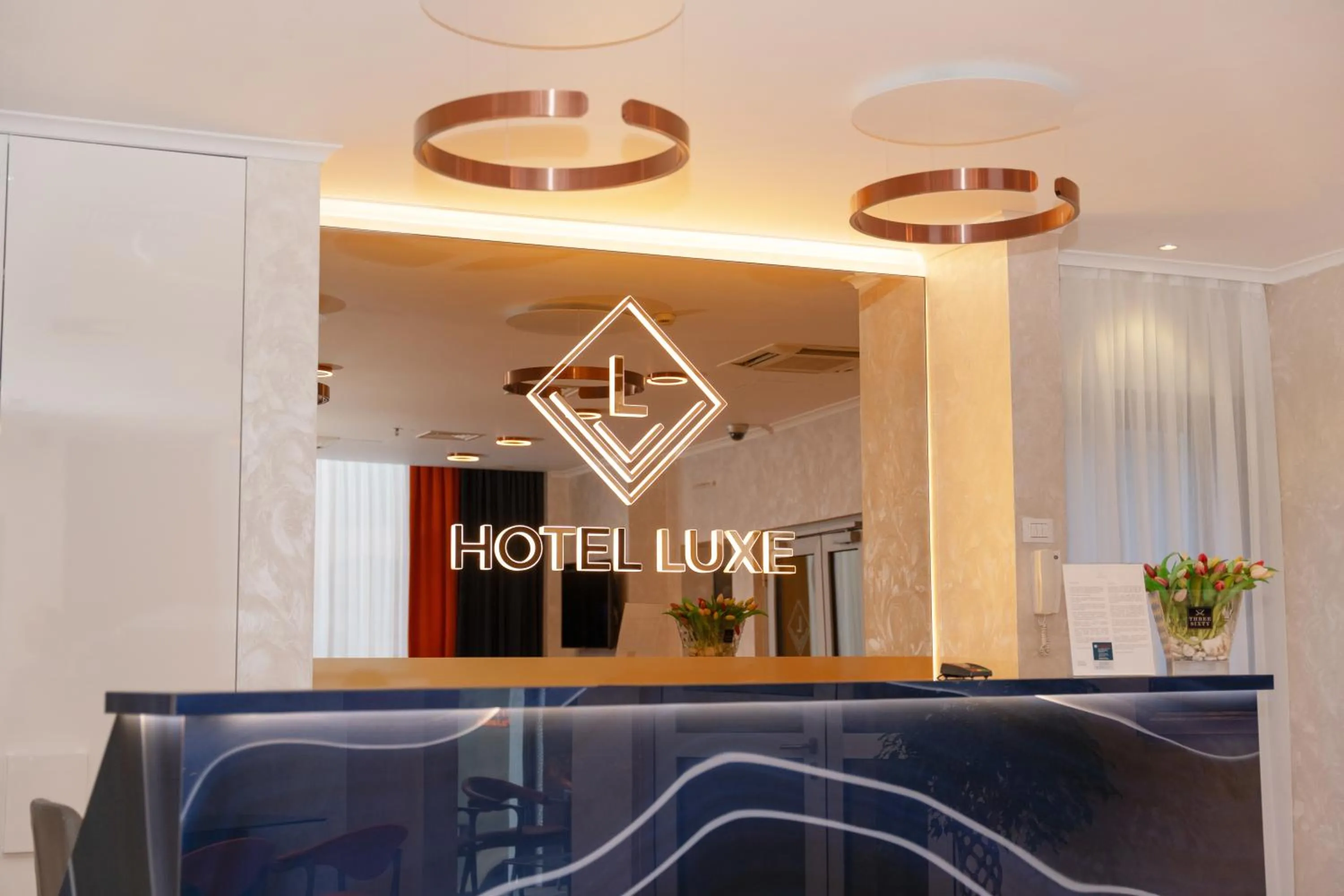 Lobby or reception in Hotel Luxe