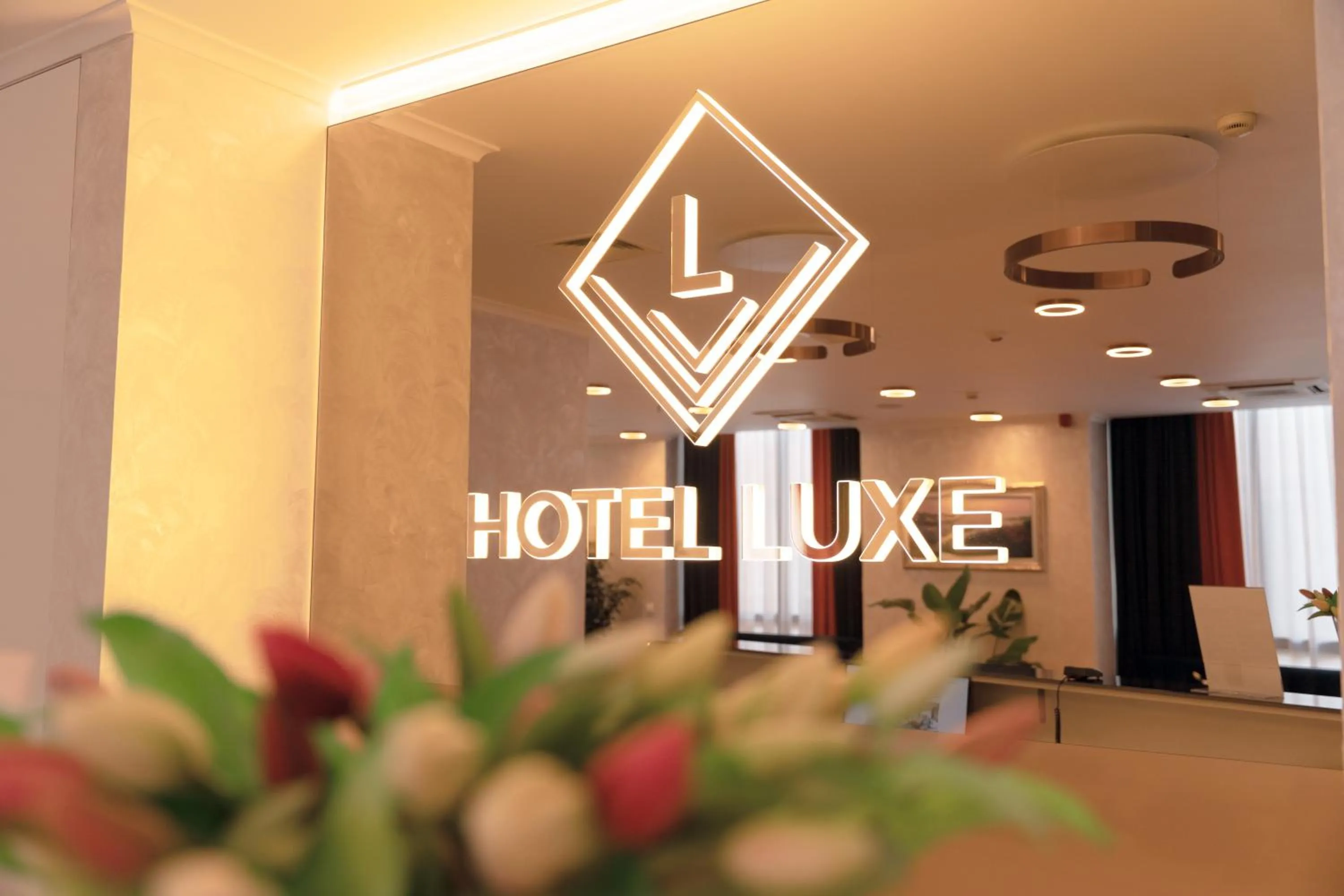 Lobby or reception in Hotel Luxe