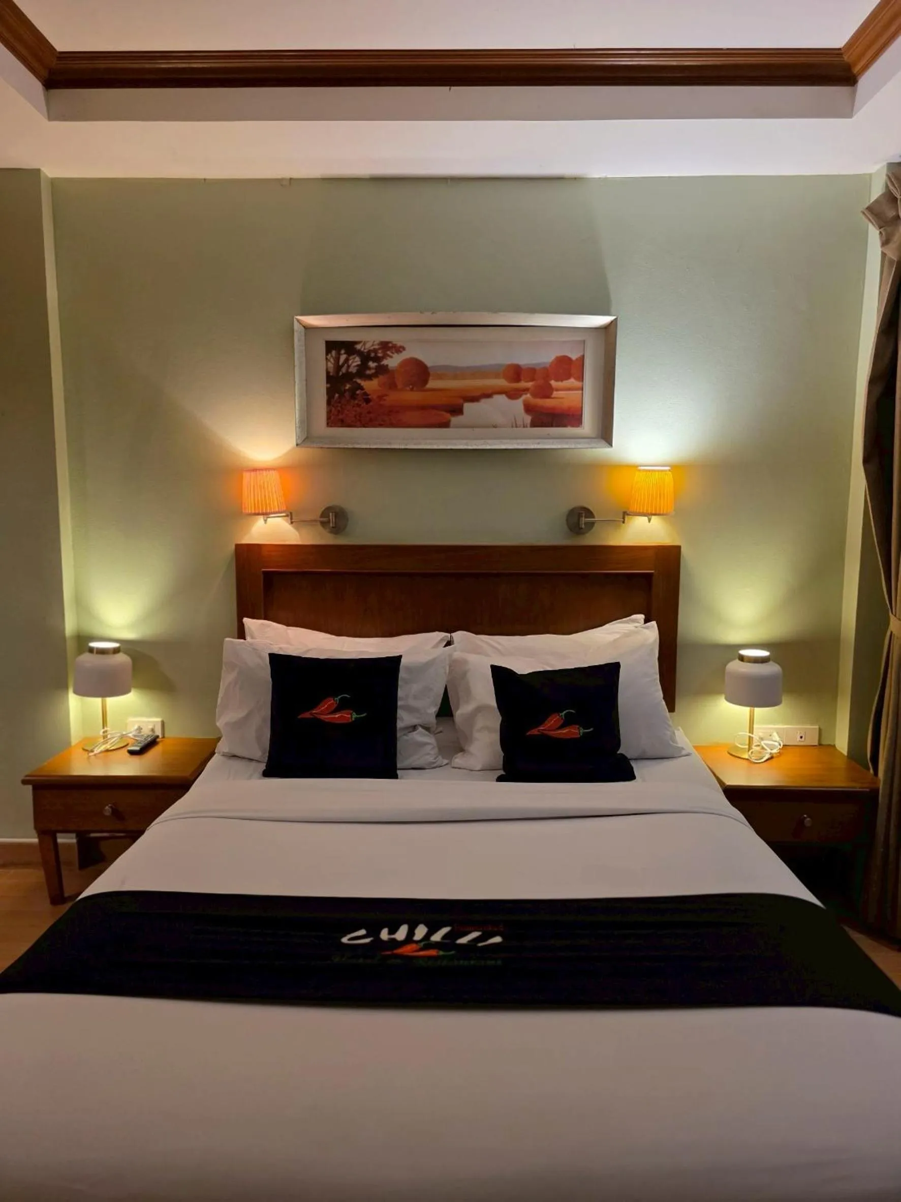 Bedroom, Bed in Chilli Hotel&Restaurant