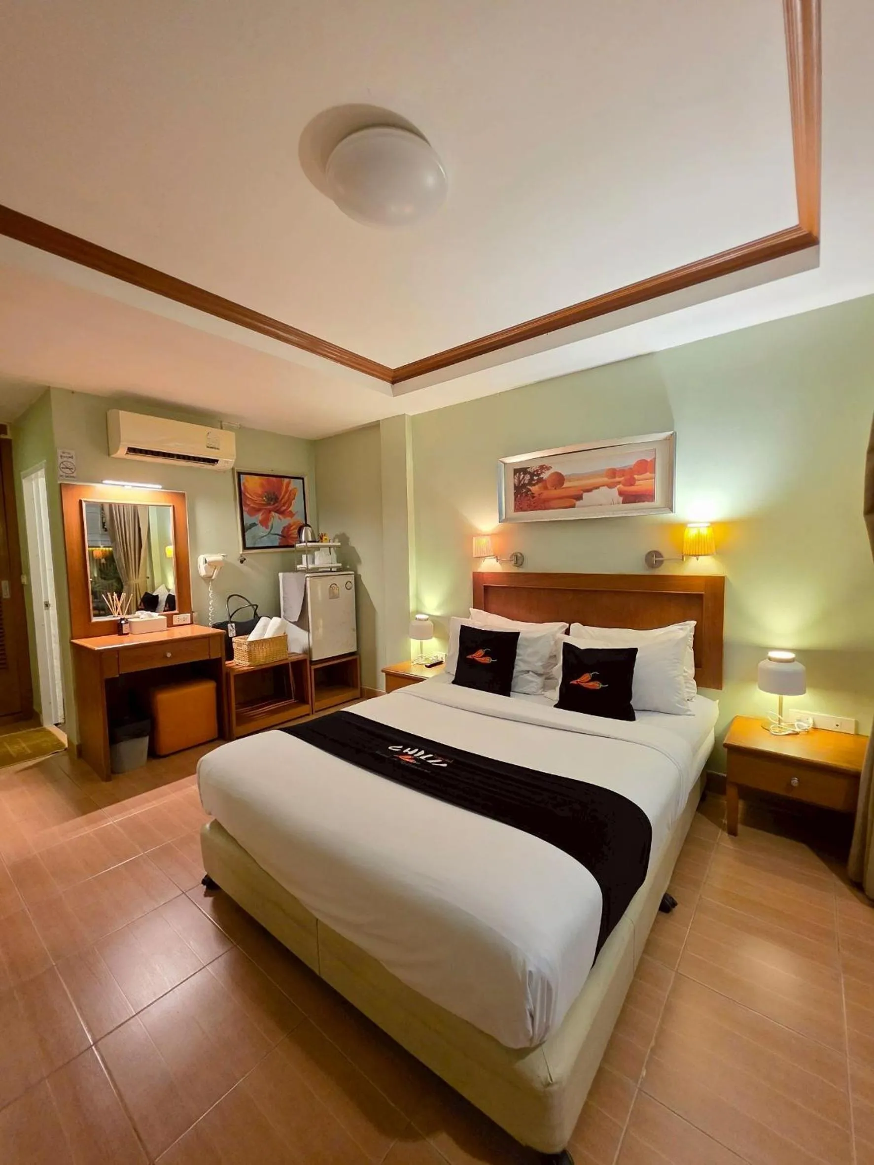 Bedroom, Bed in Chilli Hotel&Restaurant