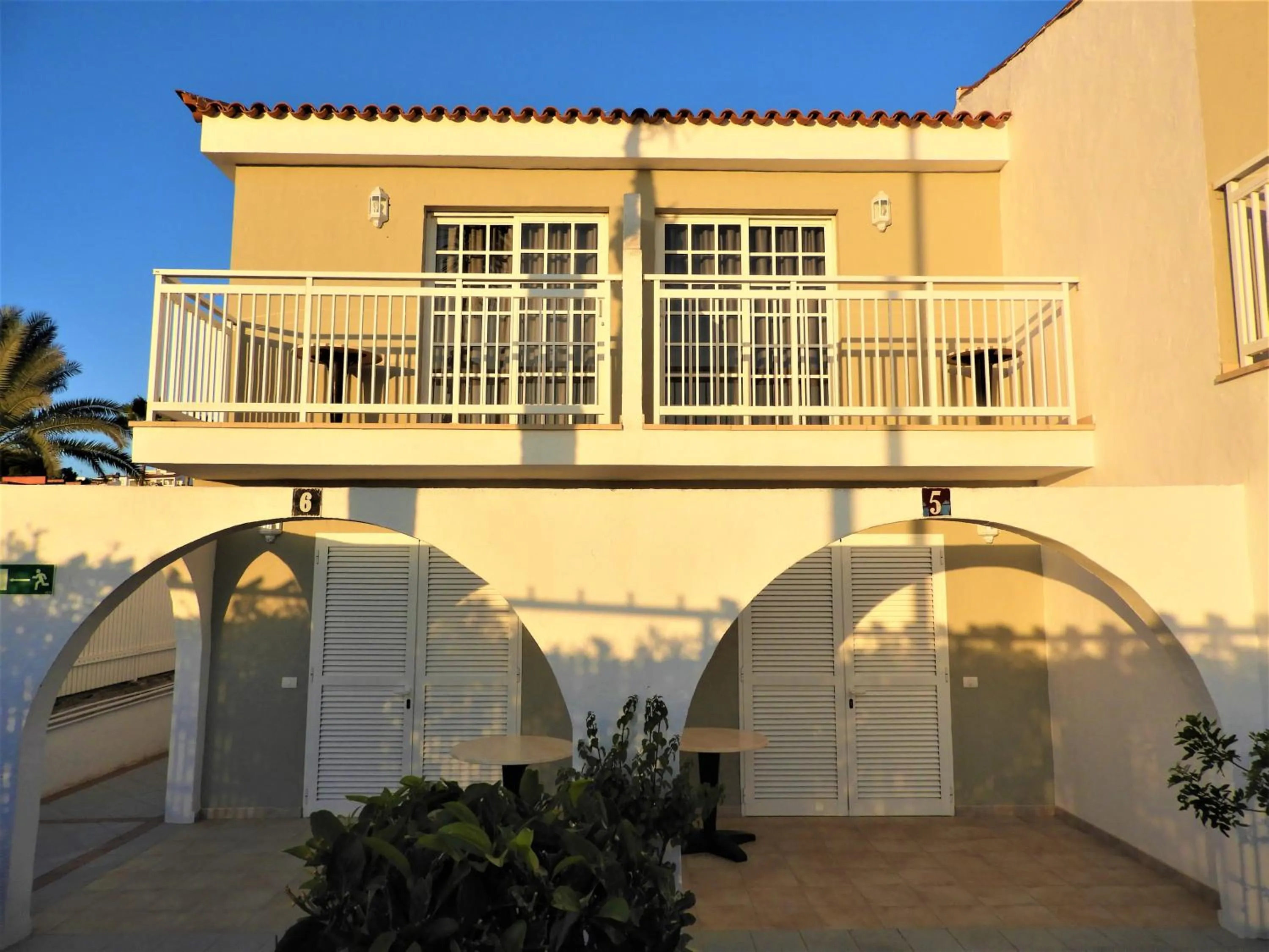 Balcony/Terrace in Bungalows Parque Nogal